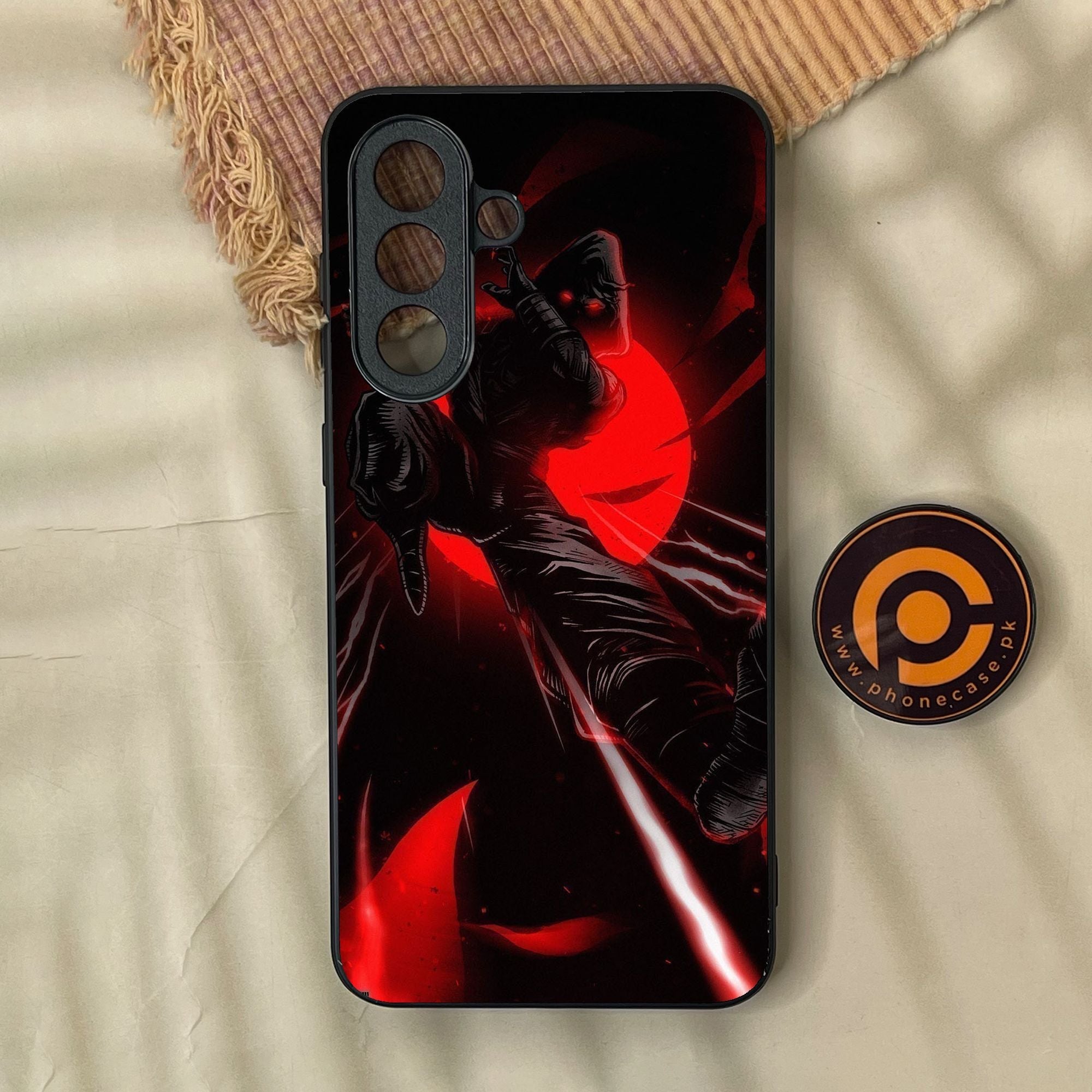 Samsung Galaxy A57 - Ninja Design 9 - Premium Metal Printed Soft Bumper Shock Proof Case