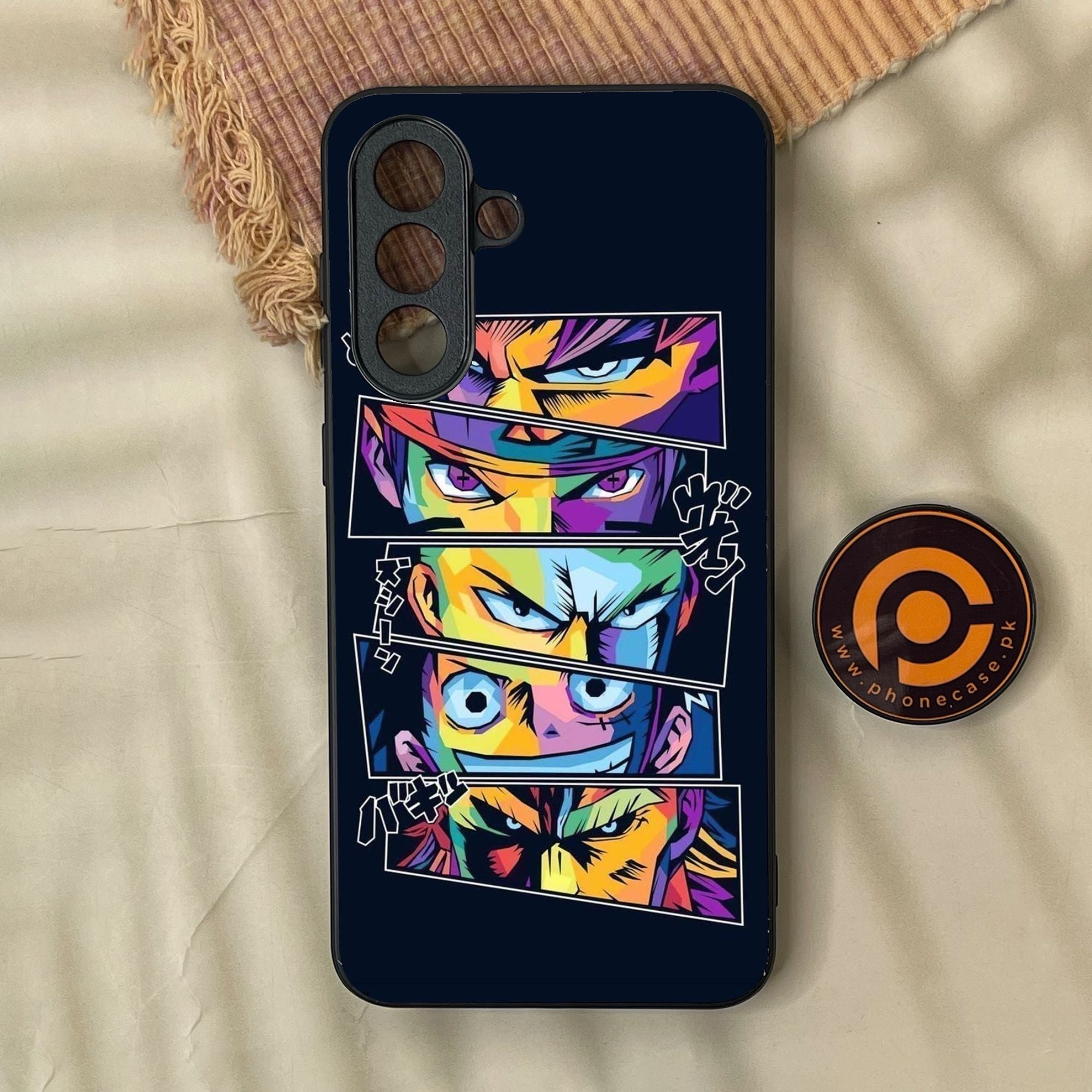 Samsung Galaxy A37 - Anime 2.0 Design 8 - Premium Metal Printed Soft Bumper Shock Proof Case