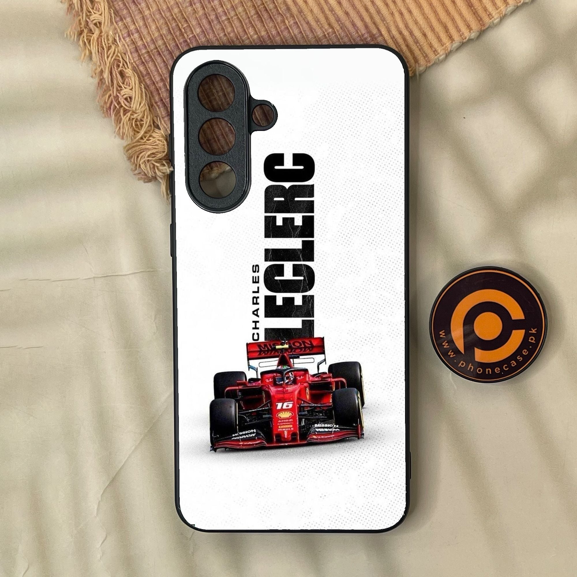 Samsung Galaxy A37 - Formula 1 Design 9 - Premium Metal Printed Soft Bumper Shock Proof Case