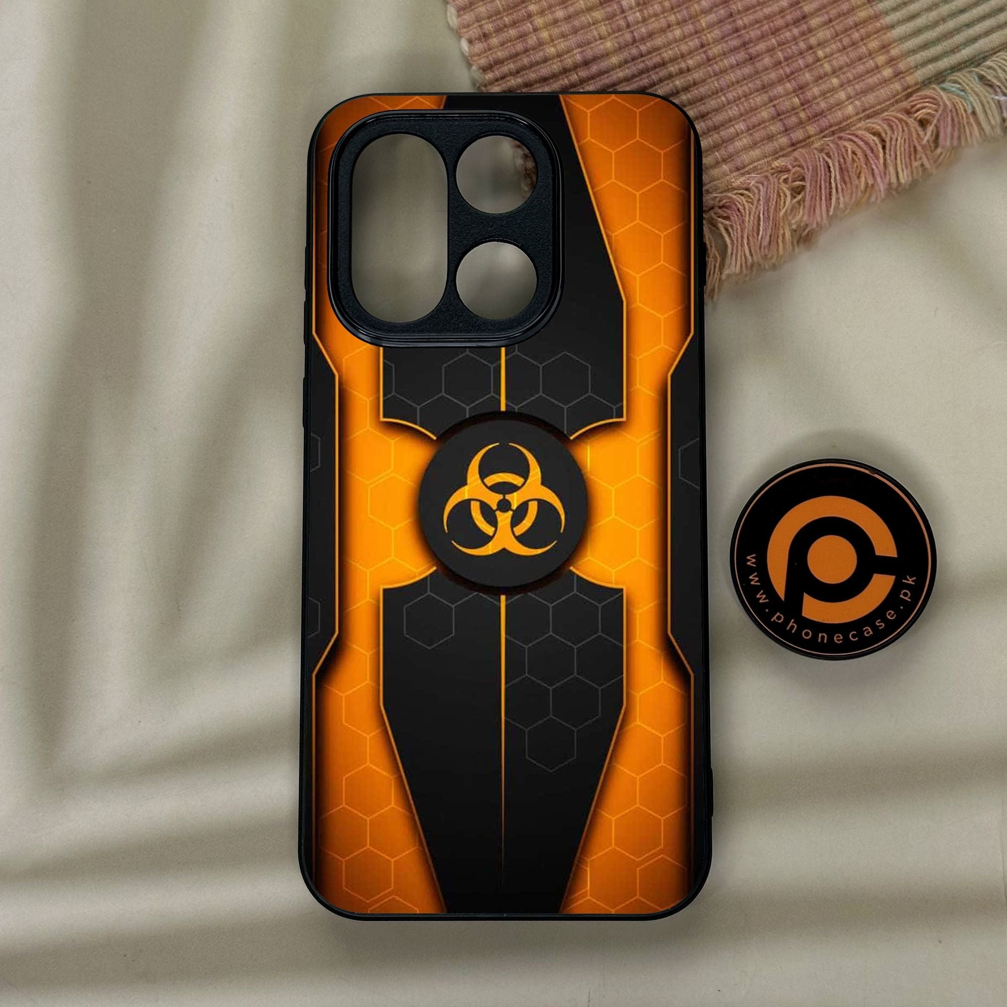OnePlus 15 - Biohazard Design 2 - Premium Metal Printed Soft Bumper Shock Proof Case
