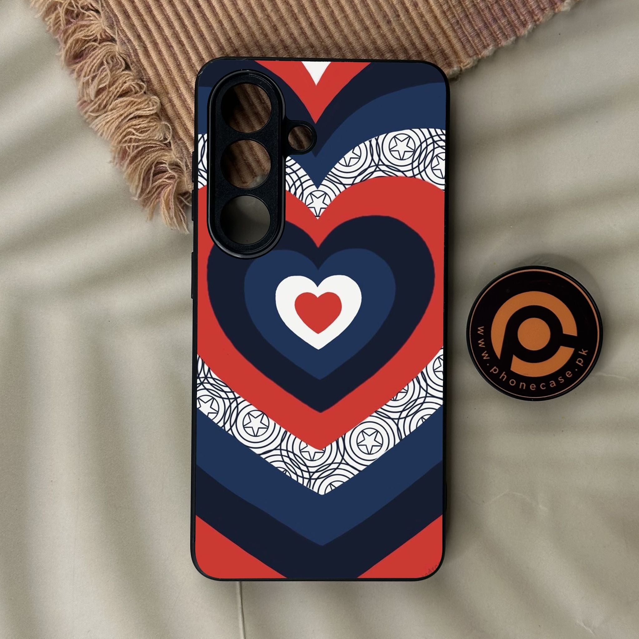 Galaxy S26 - Heart 2.0 Design 3 - Premium Metal Printed Soft Bumper Shock Proof Case