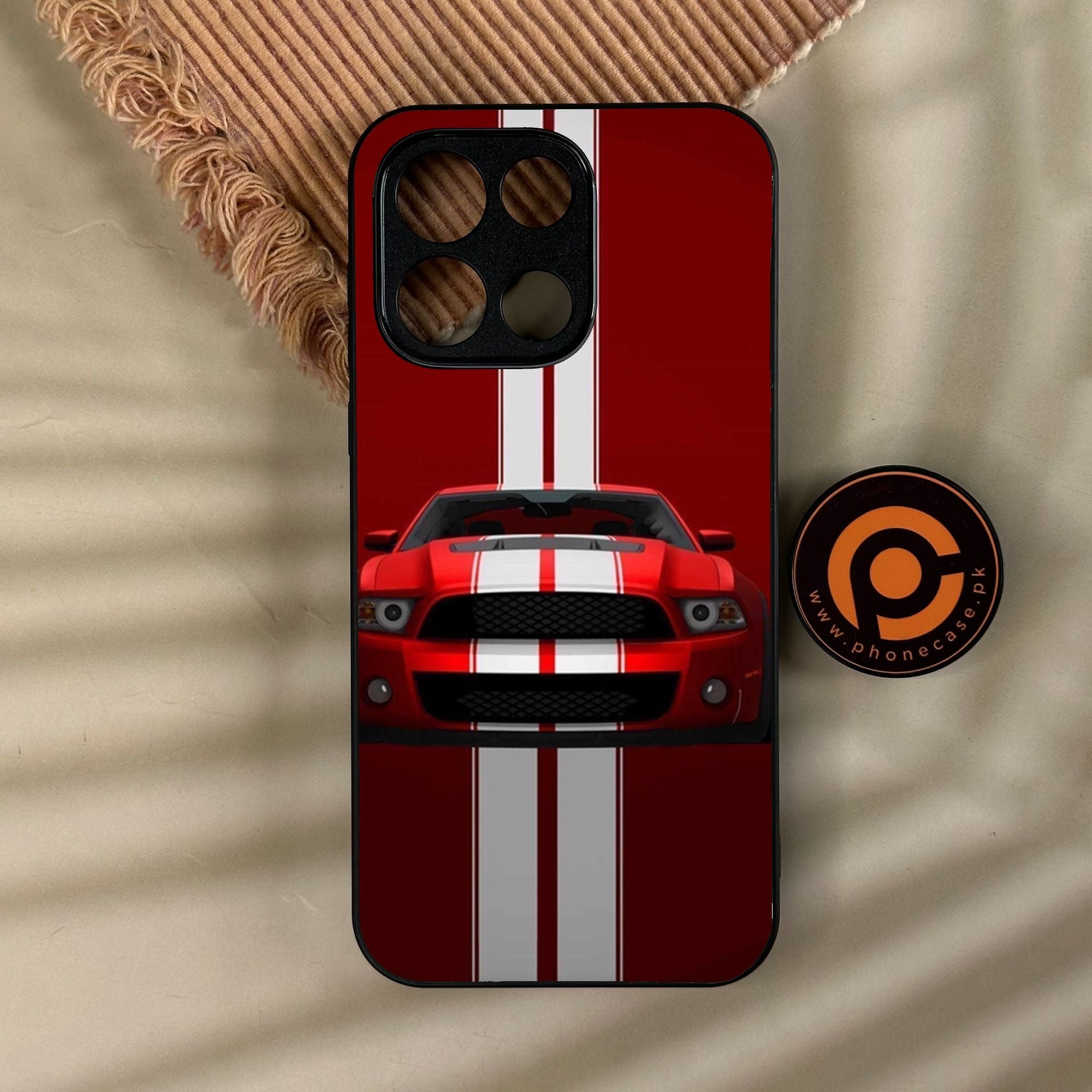 OnePlus Turbo 6 - Muscle Racing Car - Premium Metal Printed Soft Bumper Shock Proof Case