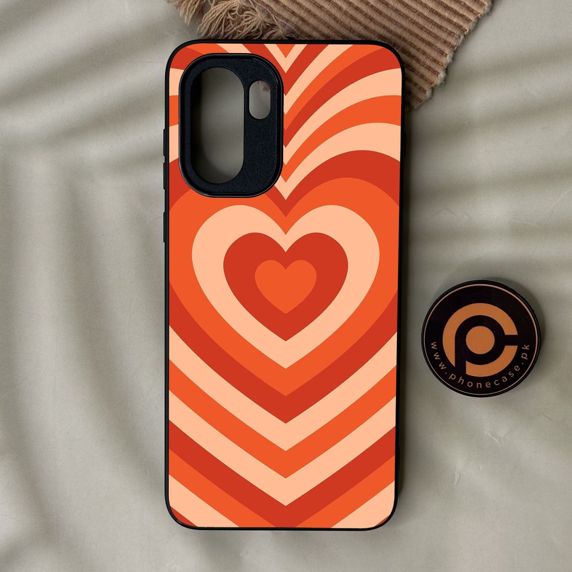 OnePlus 15R - Heartbeat Design 9 - Premium Metal Printed Soft Bumper Shock Proof Case