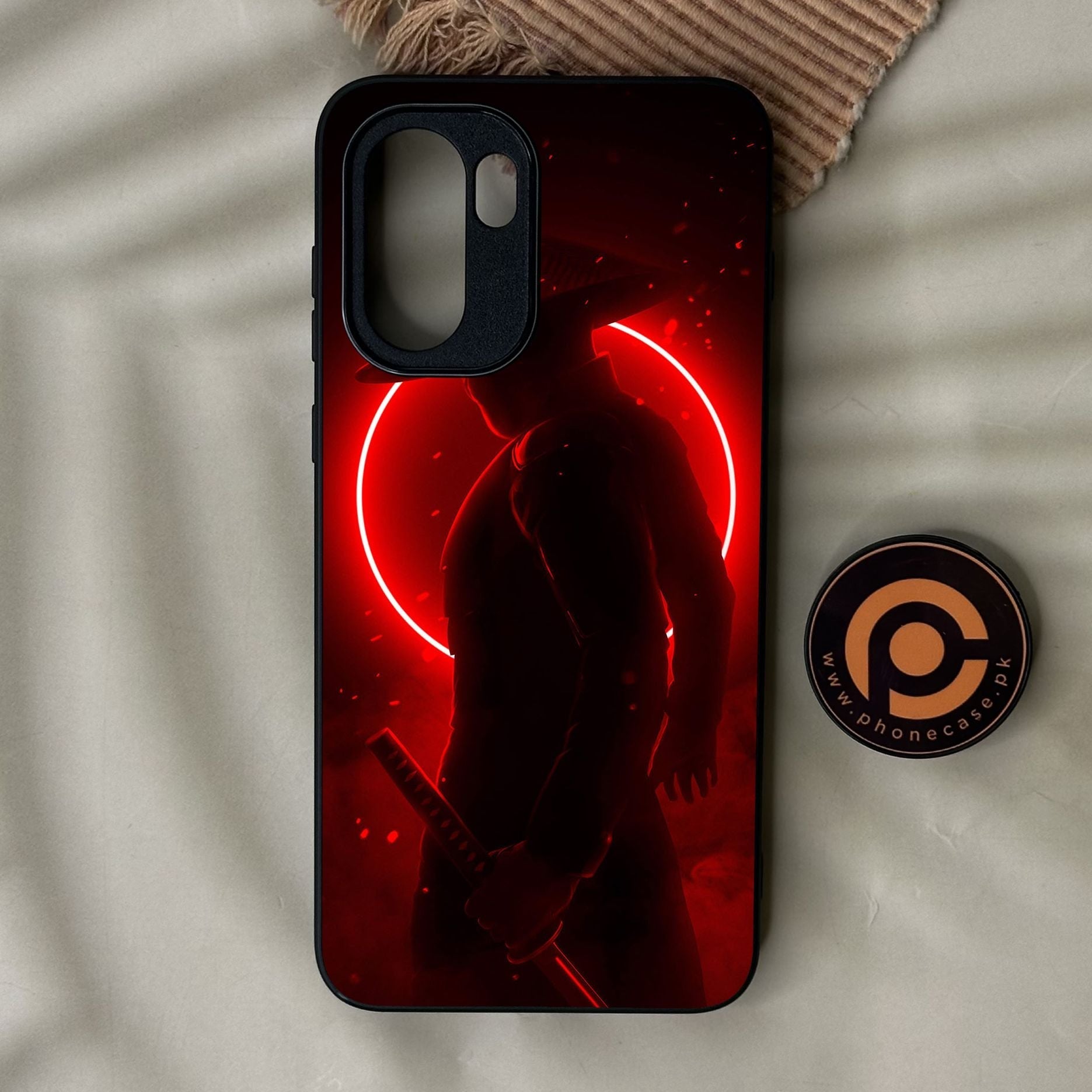 OnePlus Ace 6 - Ninja Design 4 - Premium Metal Printed Soft Bumper Shock Proof Case