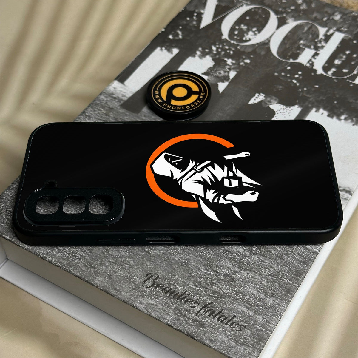 Infinix Hot 70 - Minimalistic Design 7 - Premium Metal Printed Soft Bumper Shock Proof Case