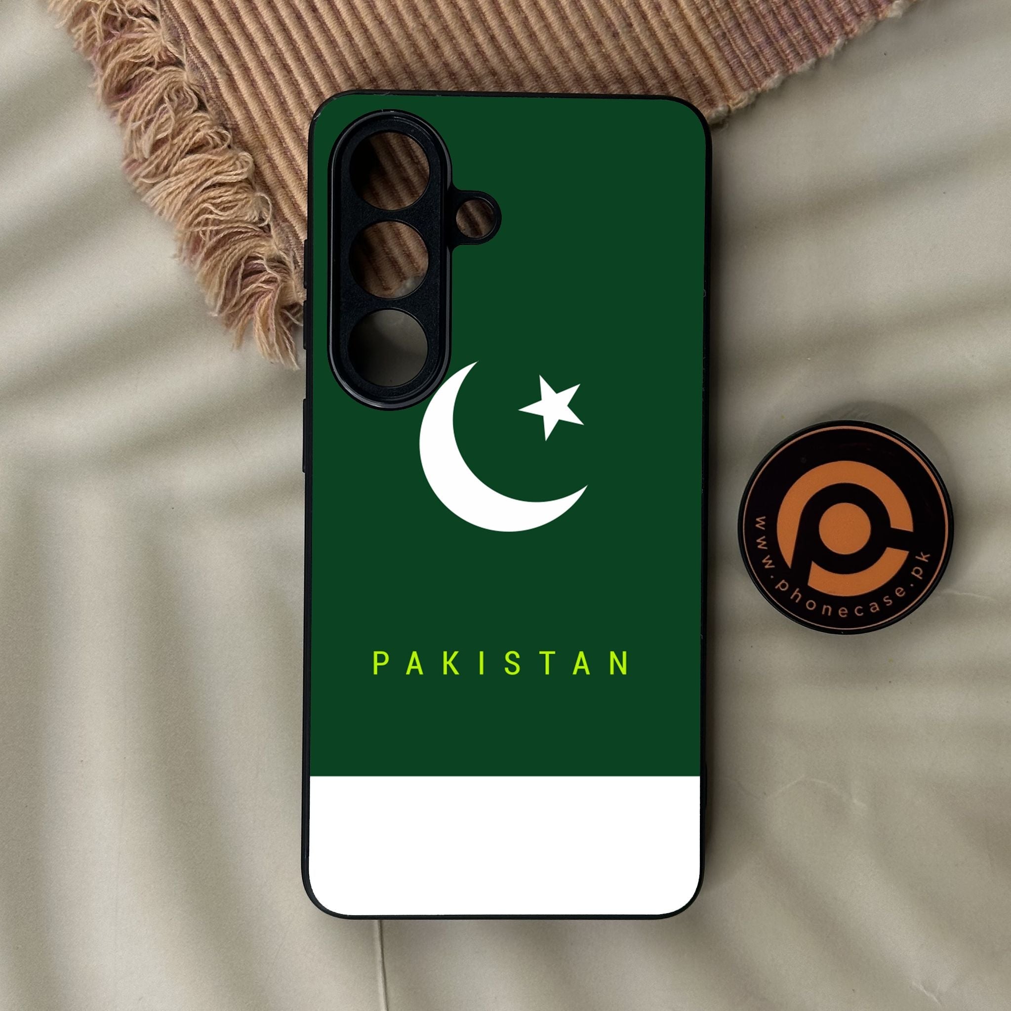Galaxy S26 - Pakistani Flag Design 5 - Premium Metal Printed Soft Bumper Shock Proof Case