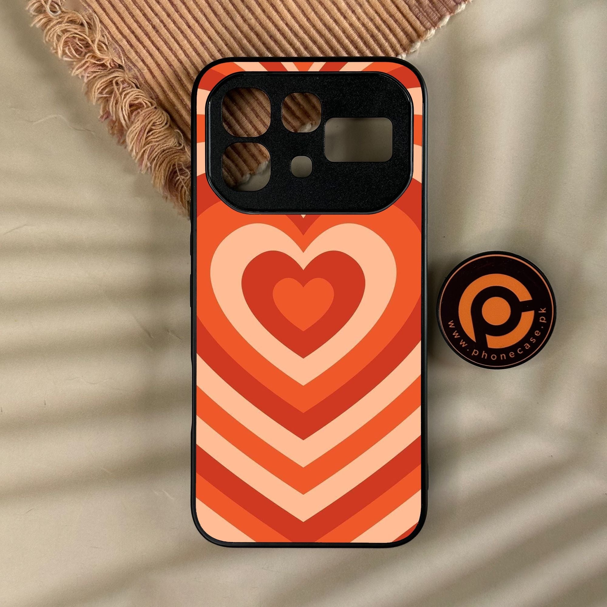 Infinix Note 60 - Heartbeat Design 9 - Premium Metal Printed Soft Bumper Shock Proof Case