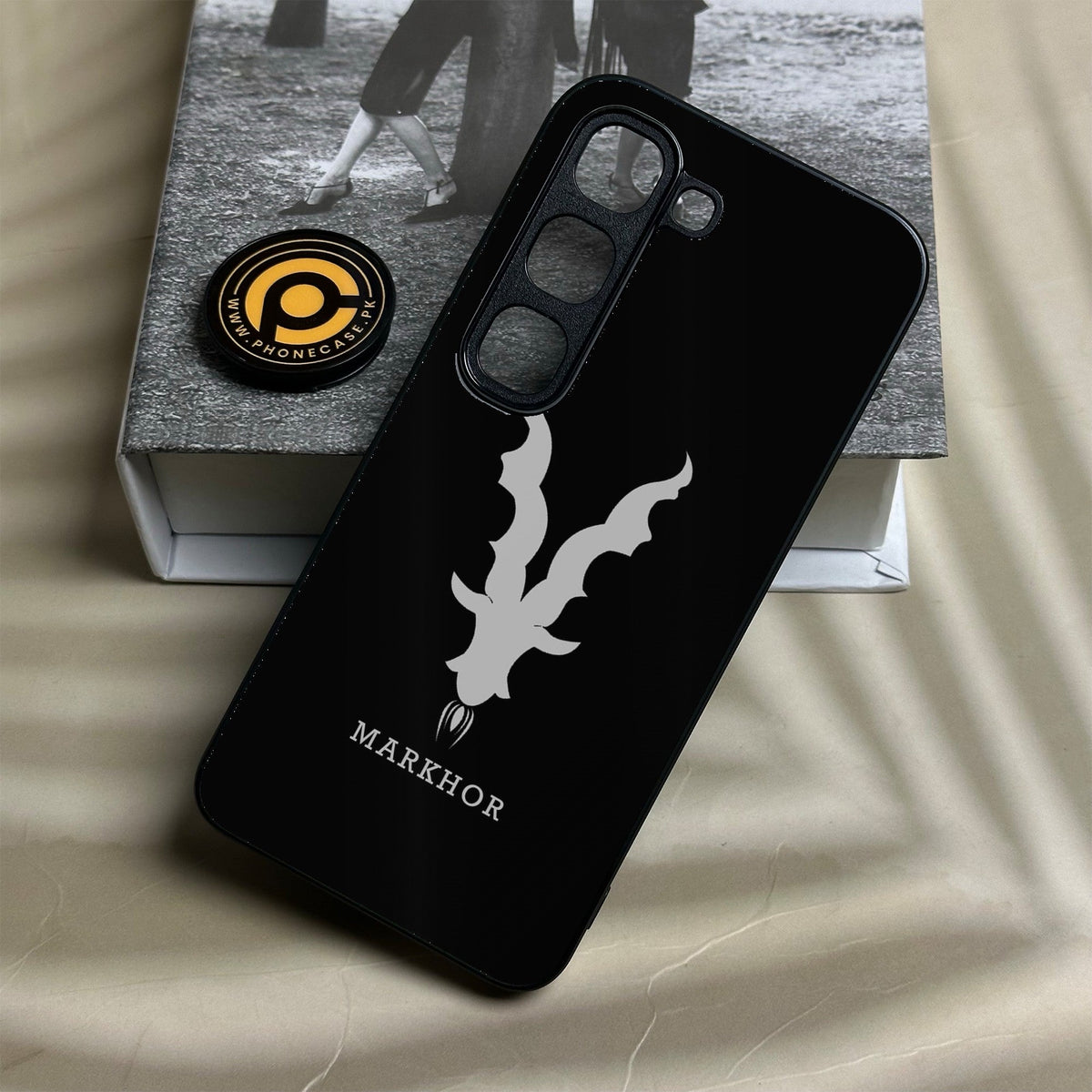 Infinix Hot 70 Pro - Markhor Design 9 - Premium Metal Printed Soft Bumper Shock Proof Case