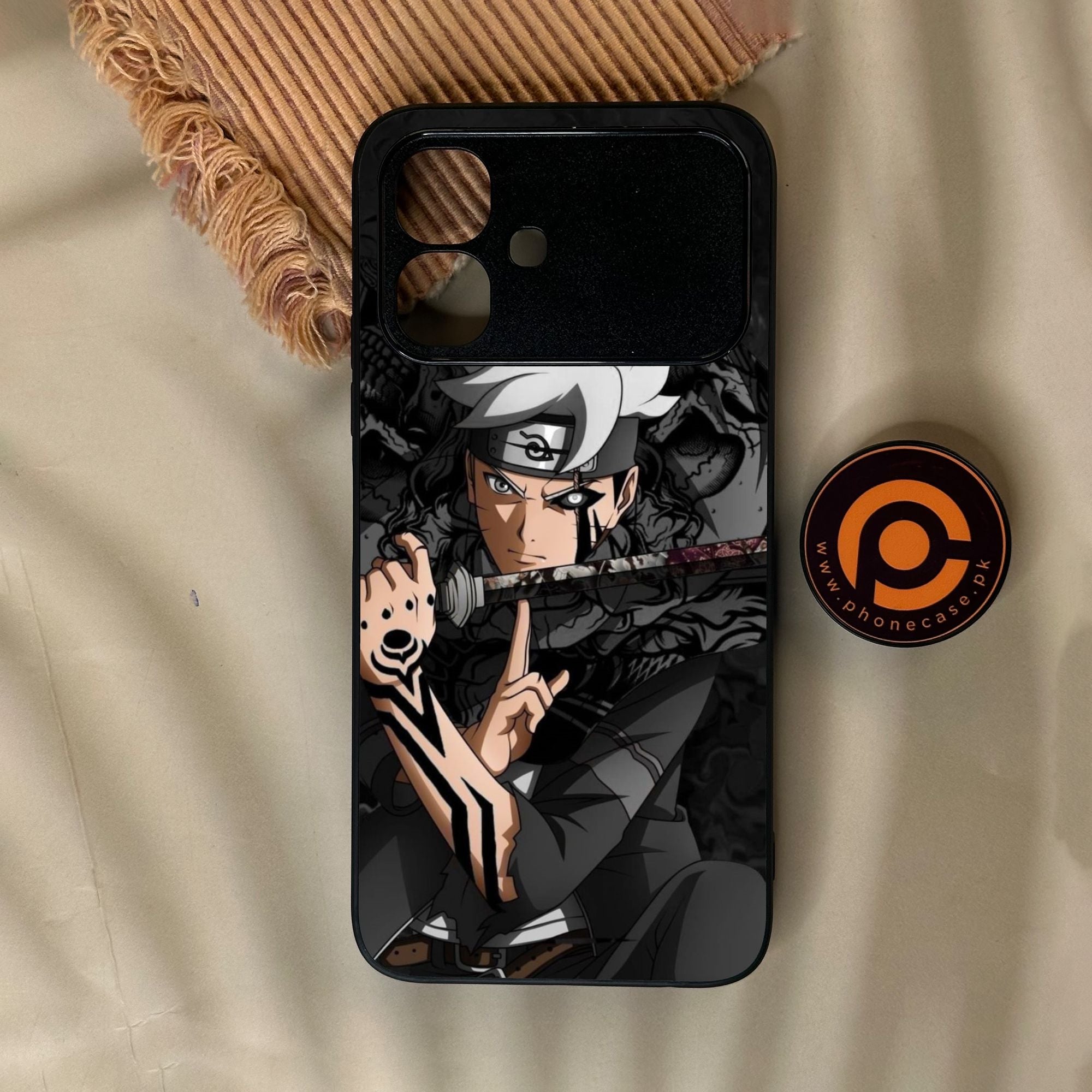Infinix Smart 20 - Anime 2.0 Design 1 - Premium Metal Printed Soft Bumper Shock Proof Case