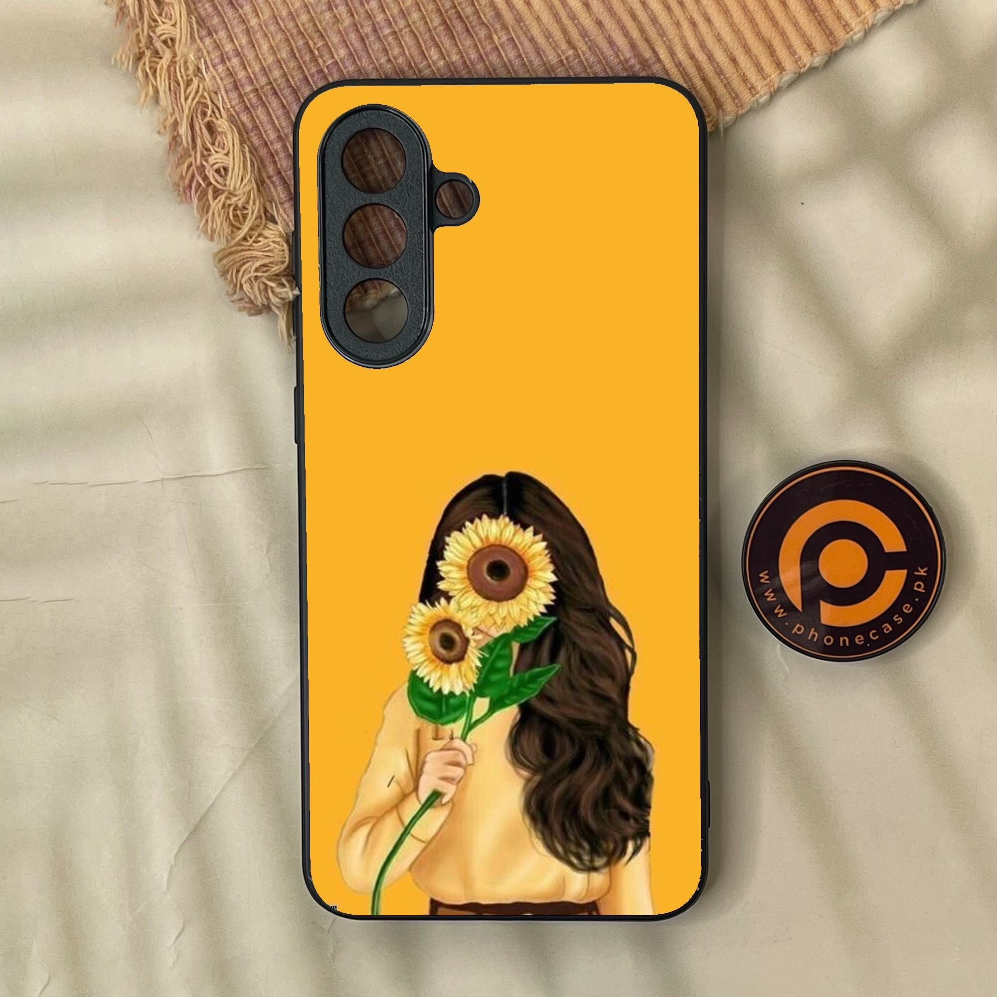 Samsung Galaxy A57 - Anime Girls Design 7 - Premium Metal Printed Soft Bumper Shock Proof Case