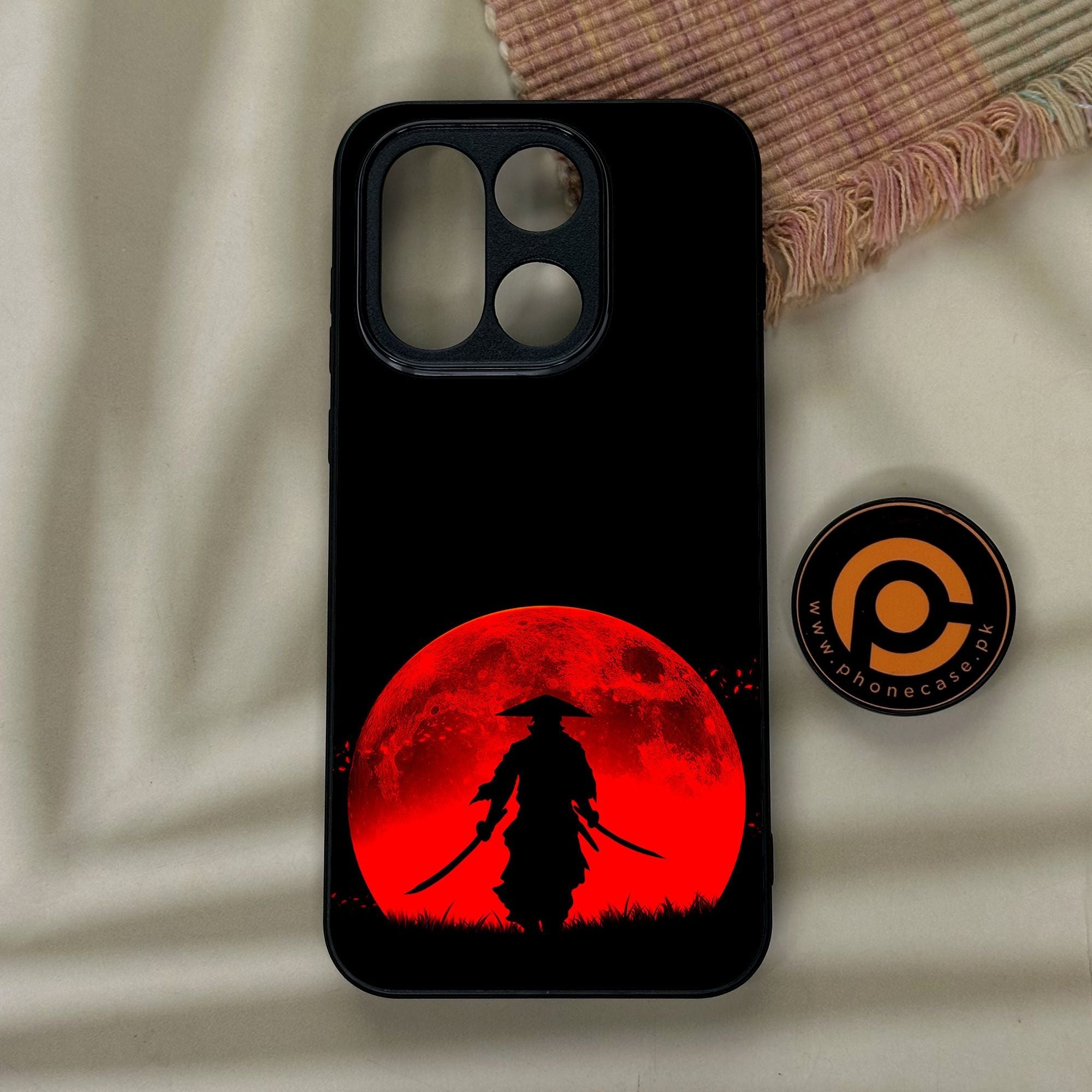 OnePlus 15 - Ninja Design 8 - Premium Metal Printed Soft Bumper Shock Proof Case CS-50009