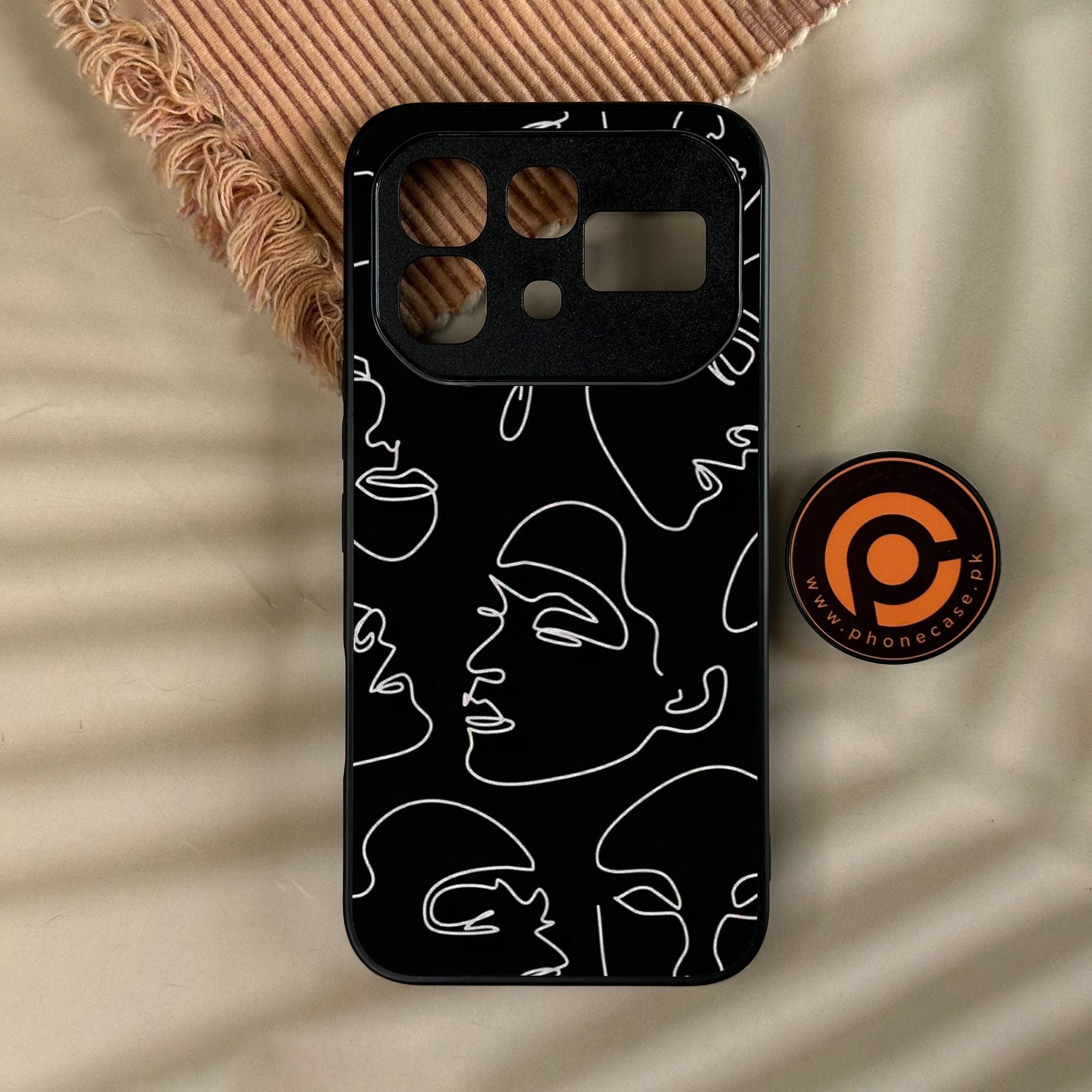 Infinix Note 60 Pro - Girls Design 9 - Premium Metal Printed Soft Bumper Shock Proof Case