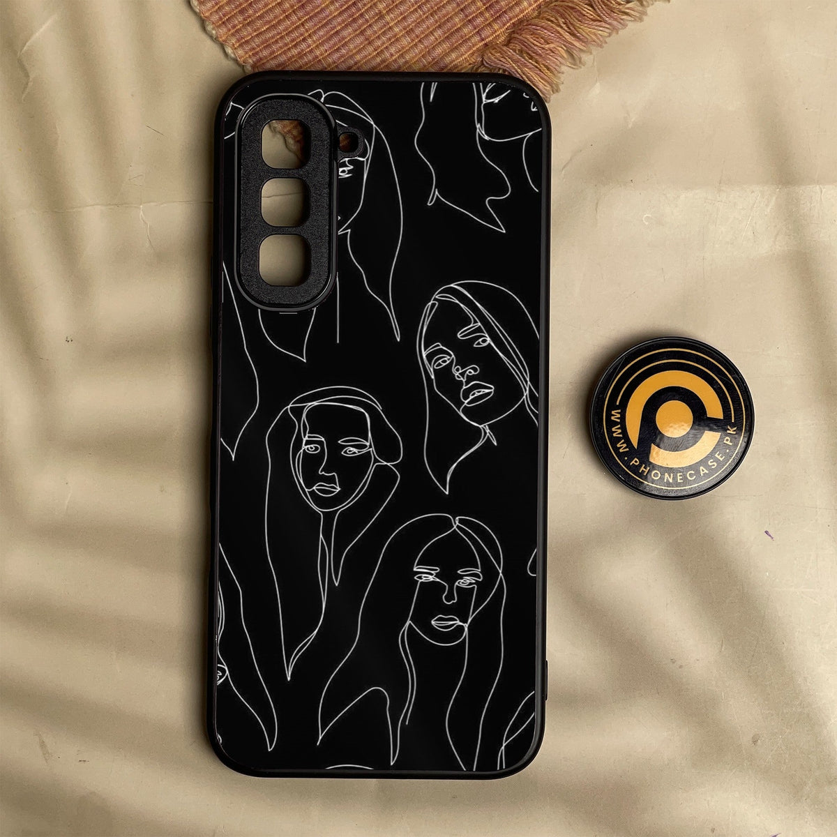 Infinix Hot 70 - Girls Design 8 - Premium Metal Printed Soft Bumper Shock Proof Case