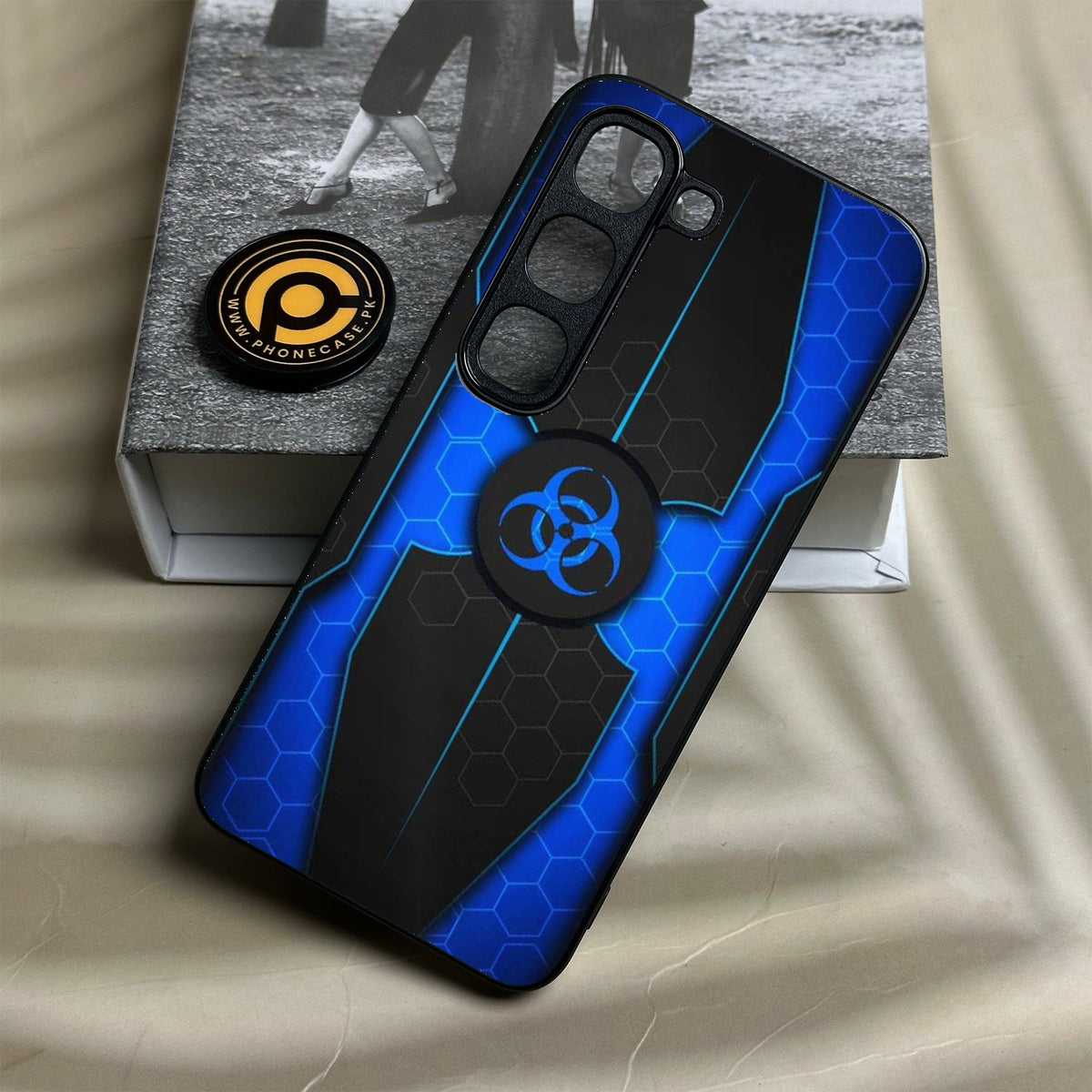 Infinix Hot 70 Pro - Biohazard Design 1 - Premium Metal Printed Soft Bumper Shock Proof Case