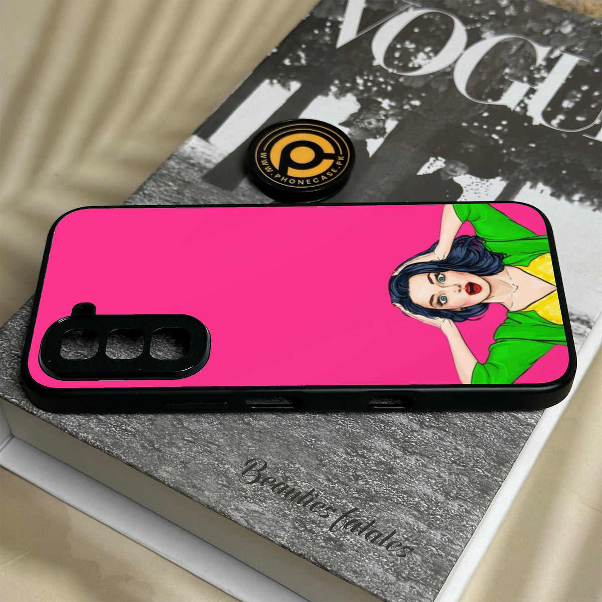 Infinix Hot 70 - Anime Girls Design 10 - Premium Metal Printed Soft Bumper Shock Proof Case