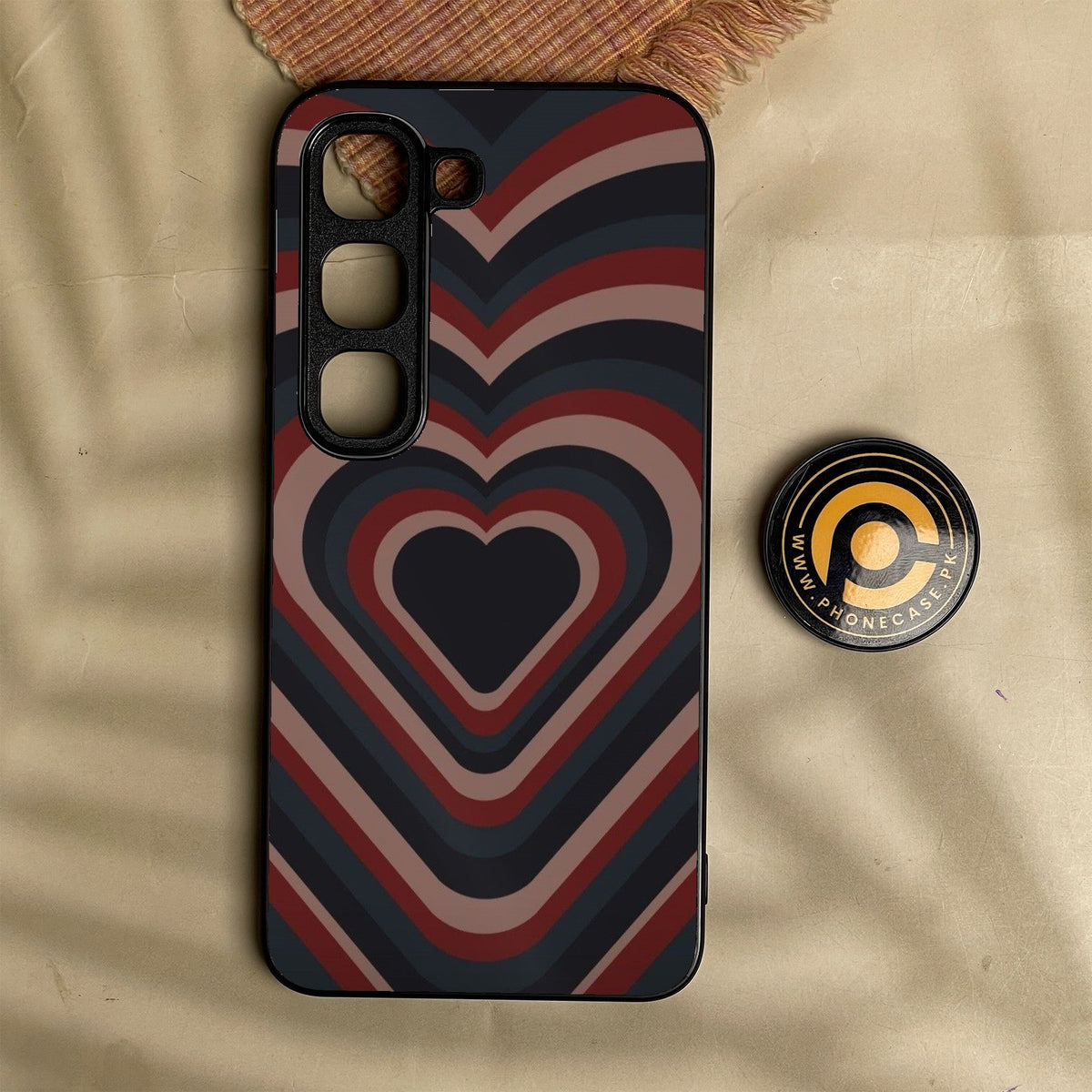 Infinix Hot 70 Pro - Heart 2.0 Design 4 - Premium Metal Printed Soft Bumper Shock Proof Case