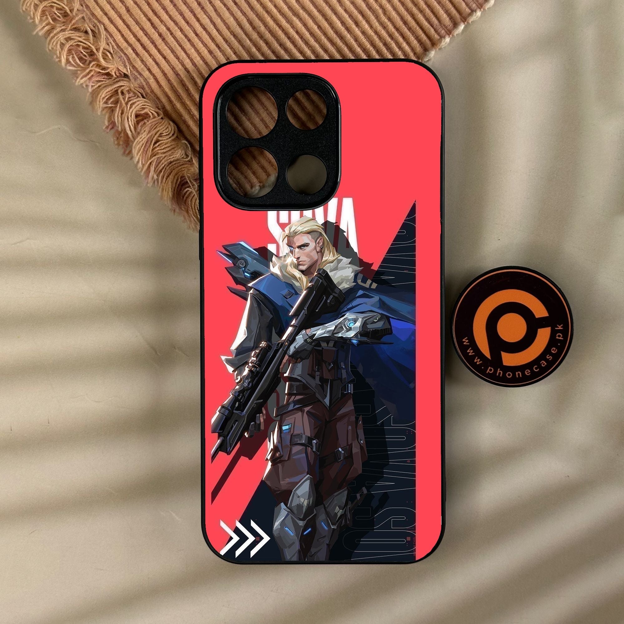 OnePlus Turbo 6 - Battle-Ready Design 7 - Premium Metal Printed Soft Bumper Shock Proof Case