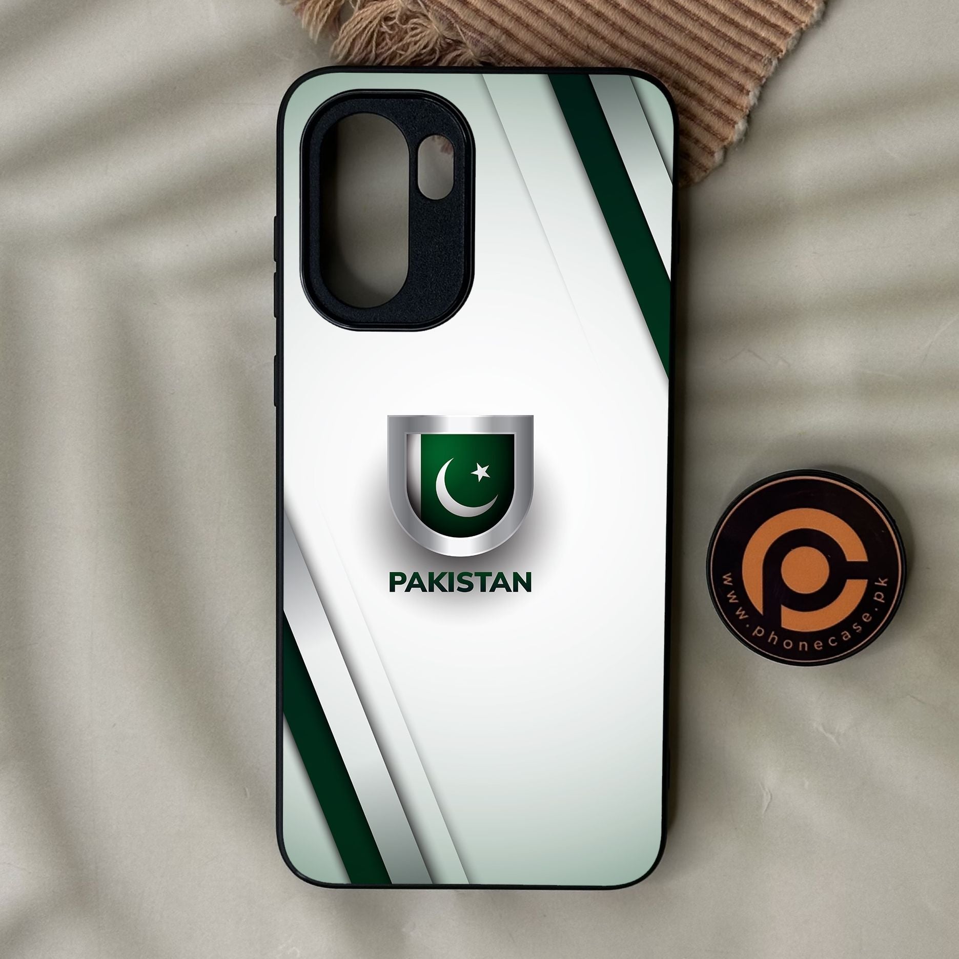 OnePlus 15R - Pakistani Flag Design 2 - Premium Metal Printed Soft Bumper Shock Proof Case