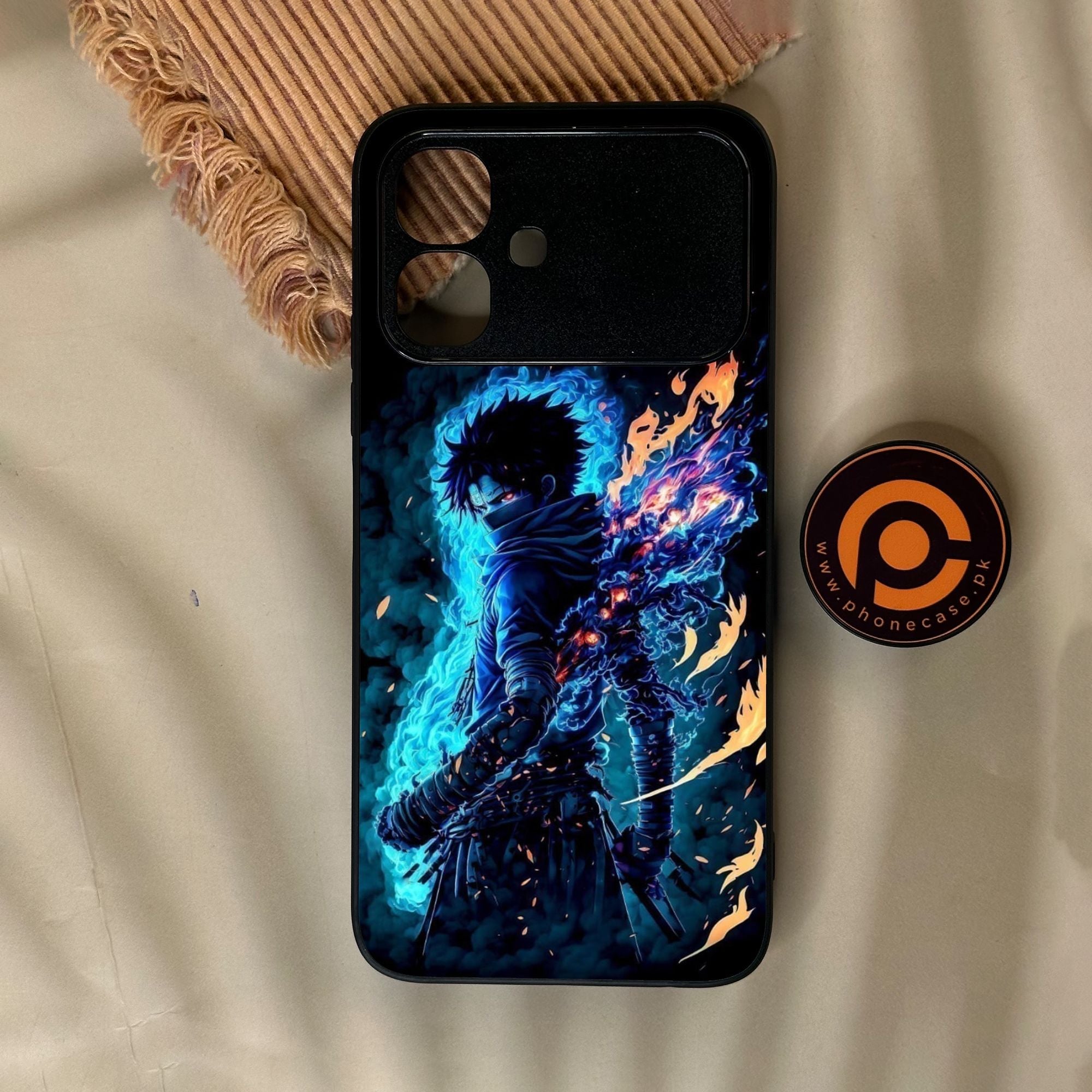 Infinix Smart 20 - Anime 2.0 Design 7 - Premium Metal Printed Soft Bumper Shock Proof Case
