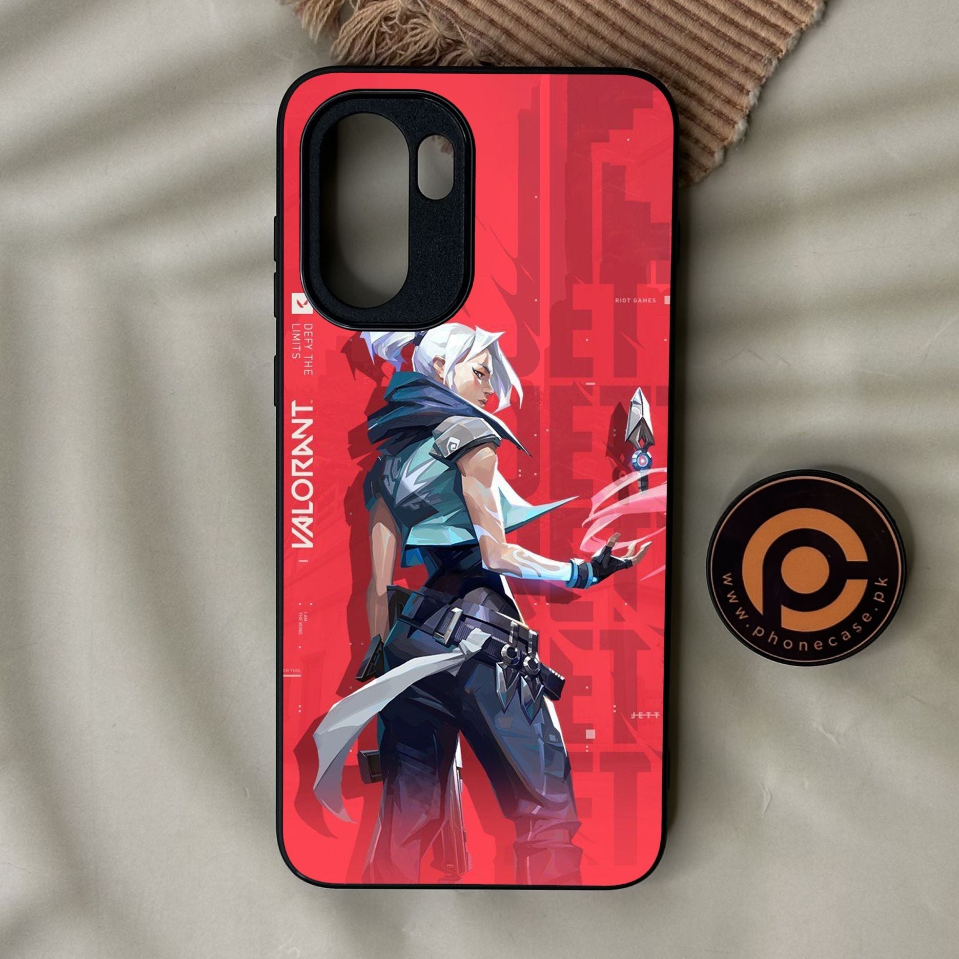 OnePlus Ace 6 - Battle-Ready Design 5 - Premium Metal Printed Soft Bumper Shock Proof Case