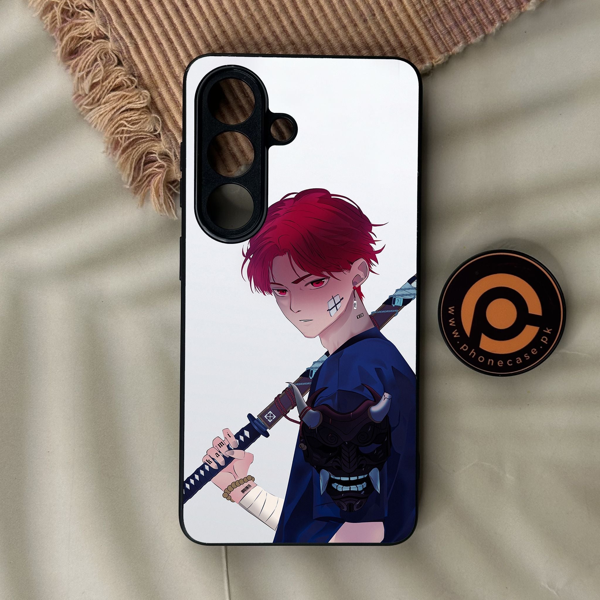 Galaxy S26 - Anime Series Design 8 - Premium Metal Printed Soft Bumper Shock Proof Case