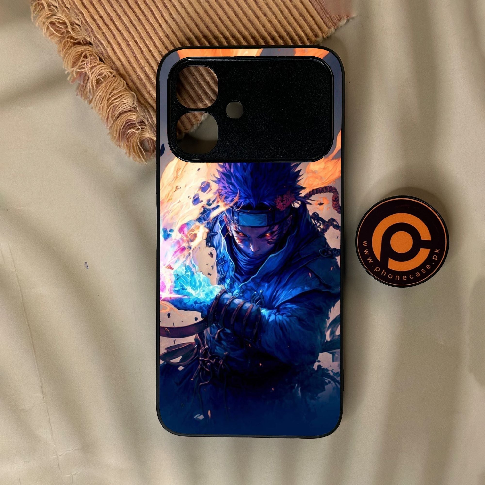Infinix Smart 20 - Anime 2.0 Design 3 - Premium Metal Printed Soft Bumper Shock Proof Case