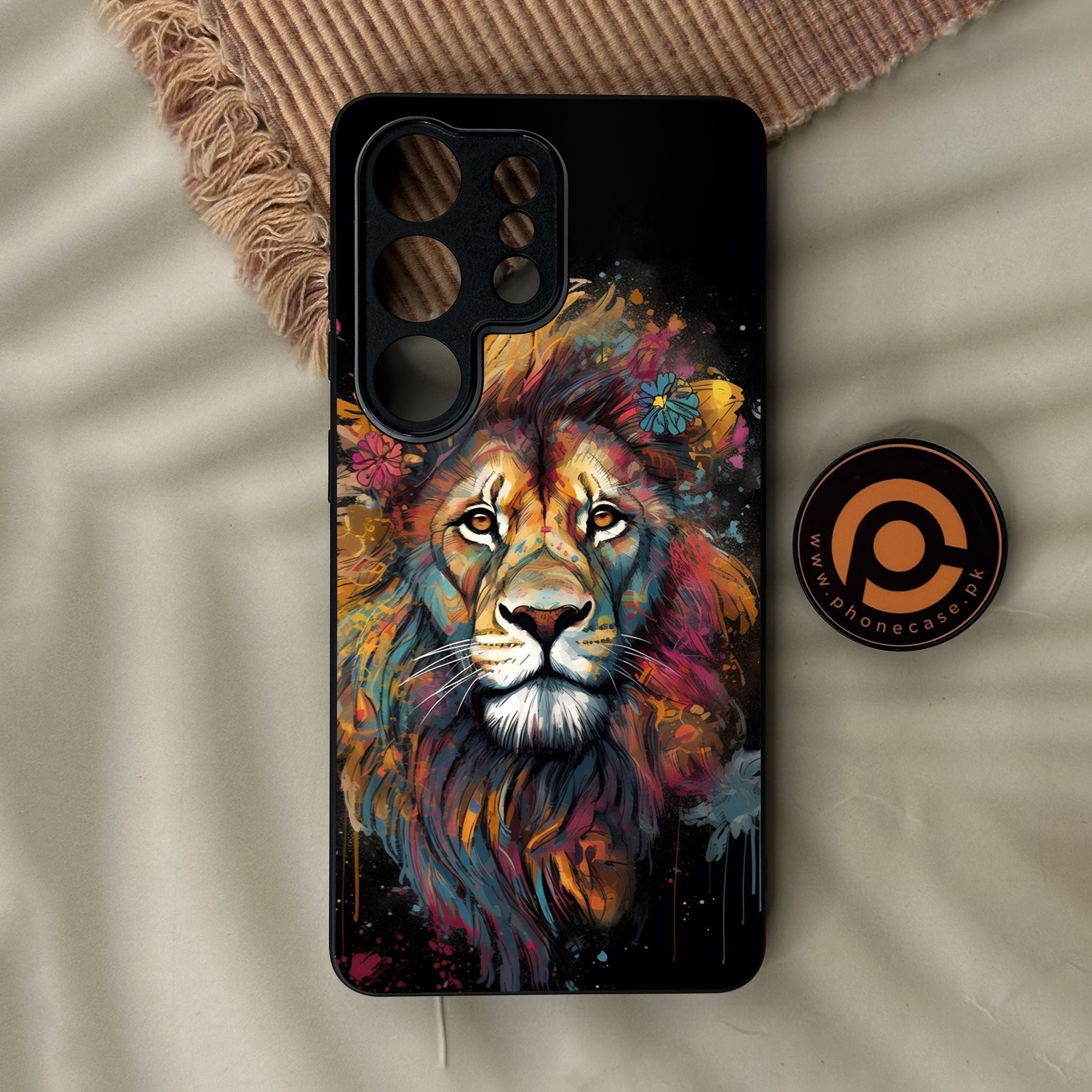 Galaxy S26 Ultra - Tiger 2.0 Design 10 - Premium Metal Printed Soft Bumper Shock Proof Case