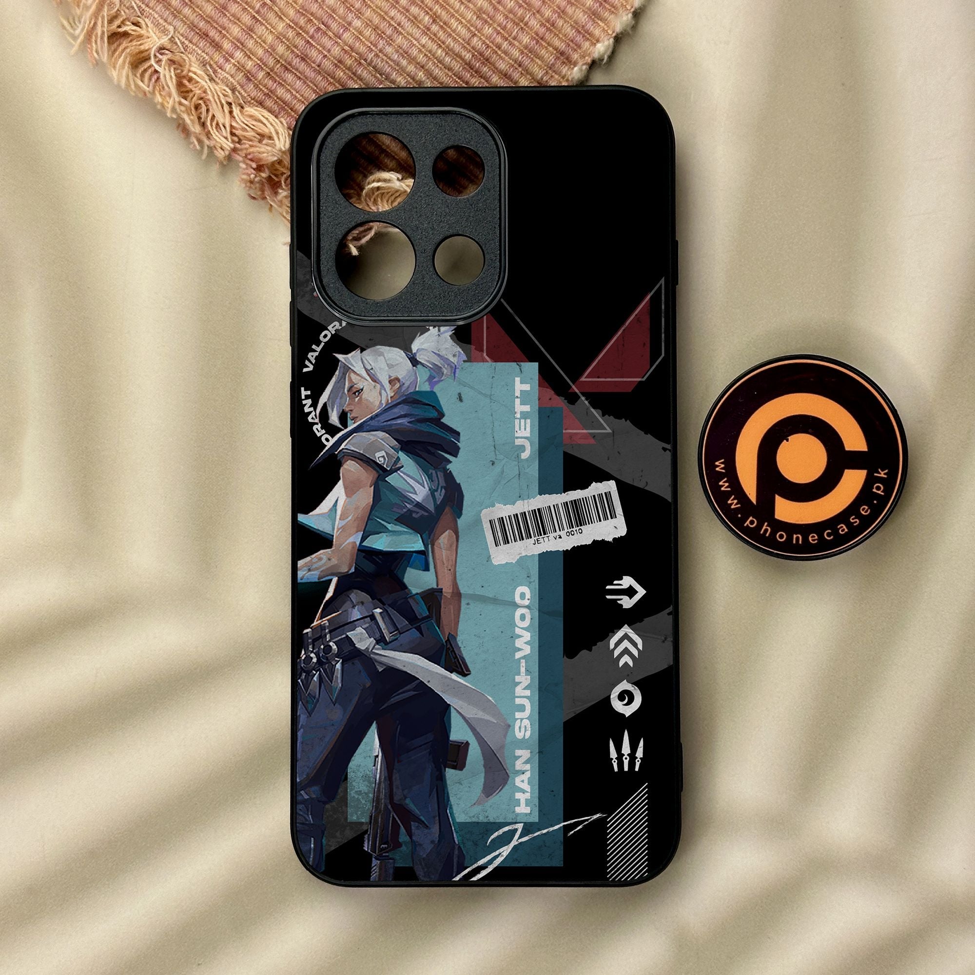OnePlus 13s - Battle-Ready Design 4 - Premium Metal Printed Soft Bumper Shock Proof Case