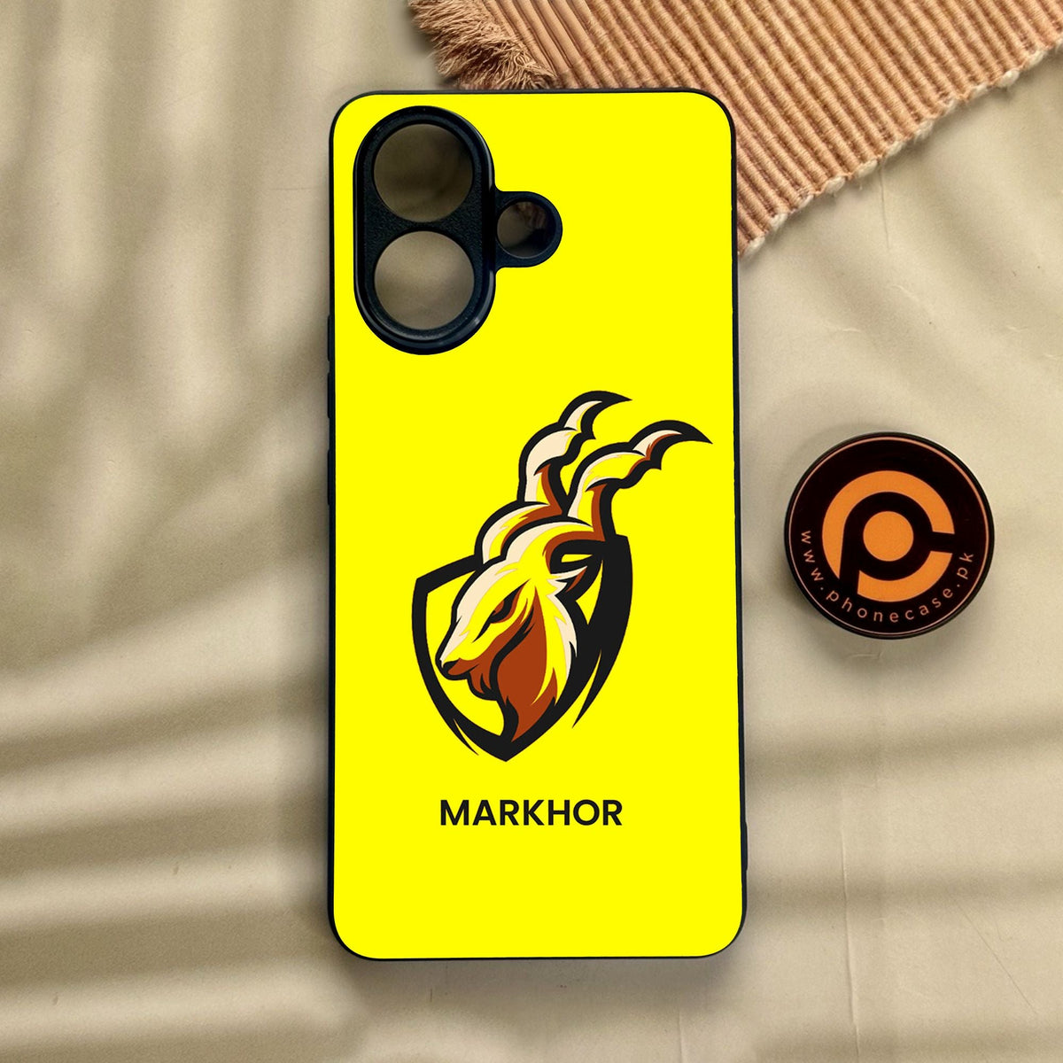 Vivo V60 Lite  - Markhor Design 8 - Premium Metal Printed Soft Bumper Shock Proof Case