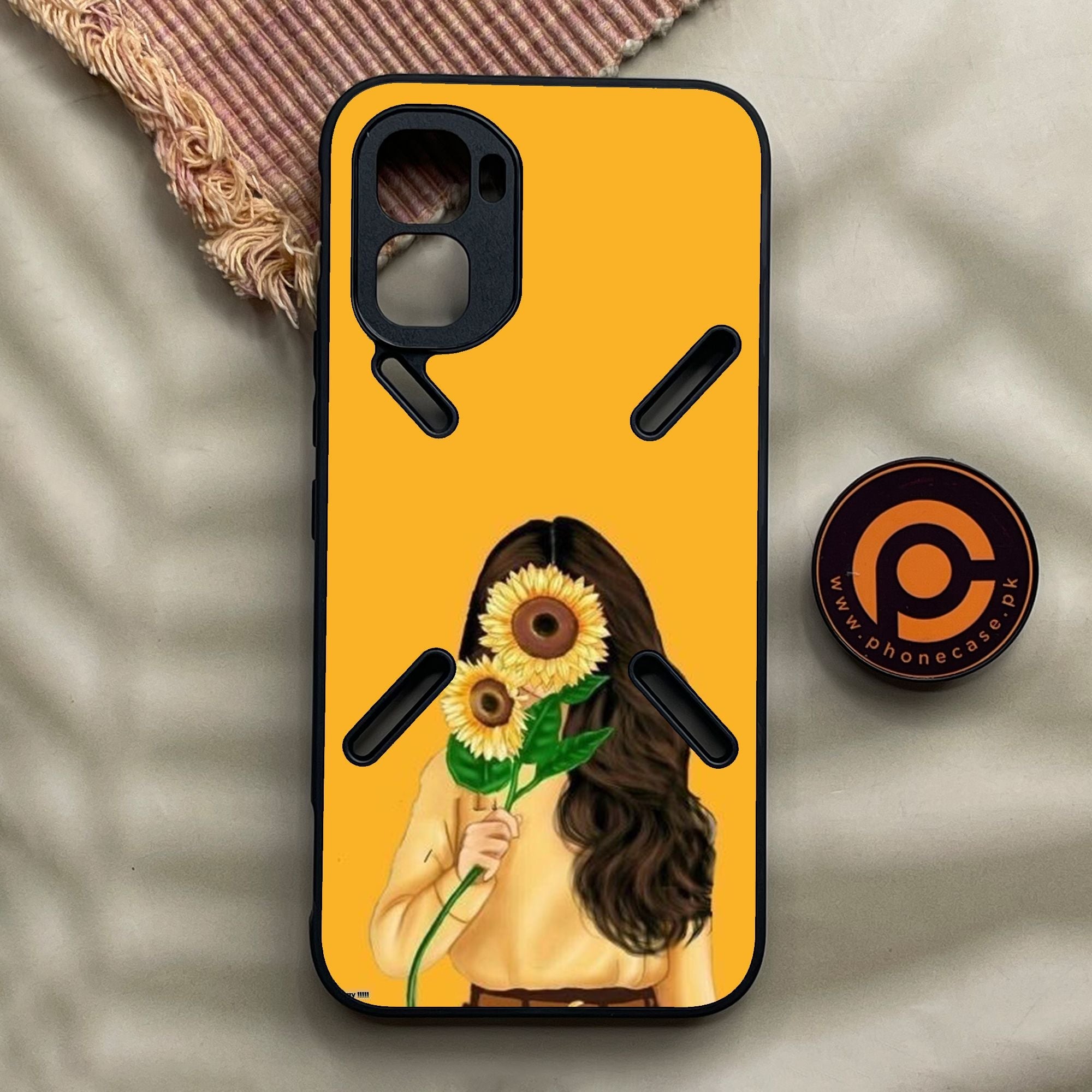 Infinix GT 50 Pro - Anime Girls Design 7 - Premium Metal Printed Soft Bumper Shock Proof Case