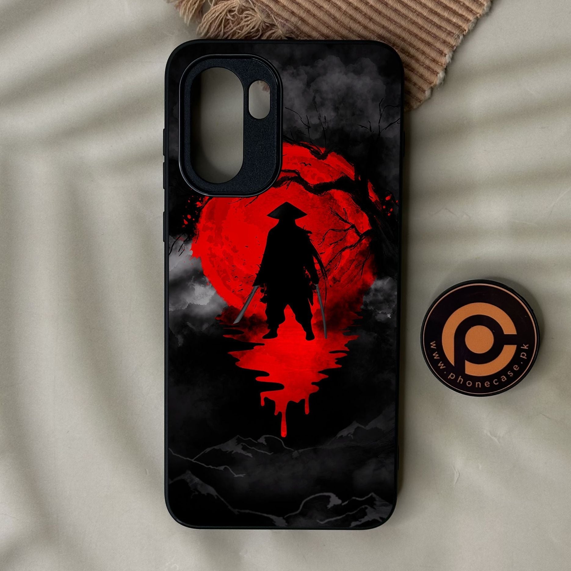 OnePlus Ace 6 - Ninja Design 3 - Premium Metal Printed Soft Bumper Shock Proof Case