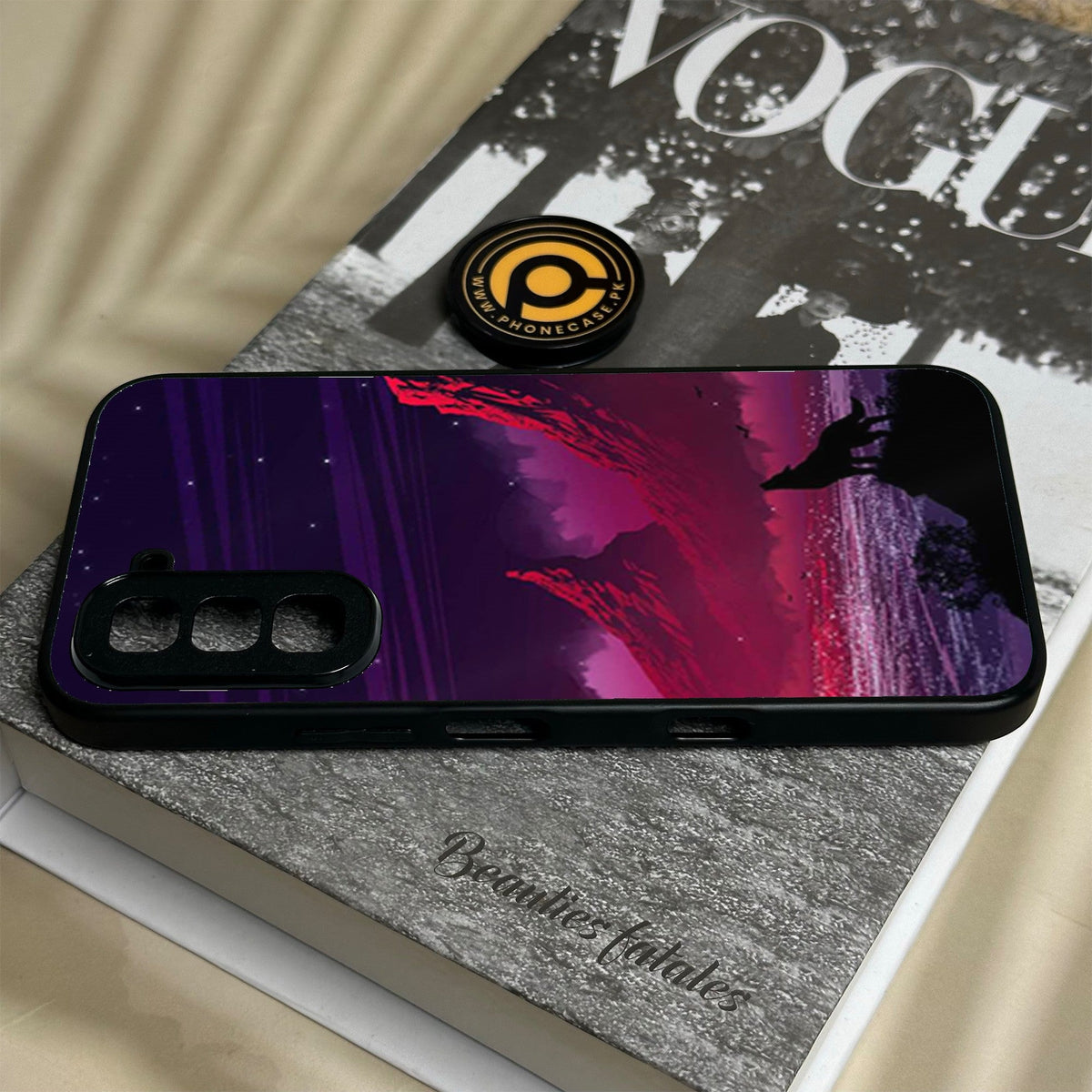 Infinix Hot 70 - Wolf Design 7 - Premium Metal Printed Soft Bumper Shock Proof Case