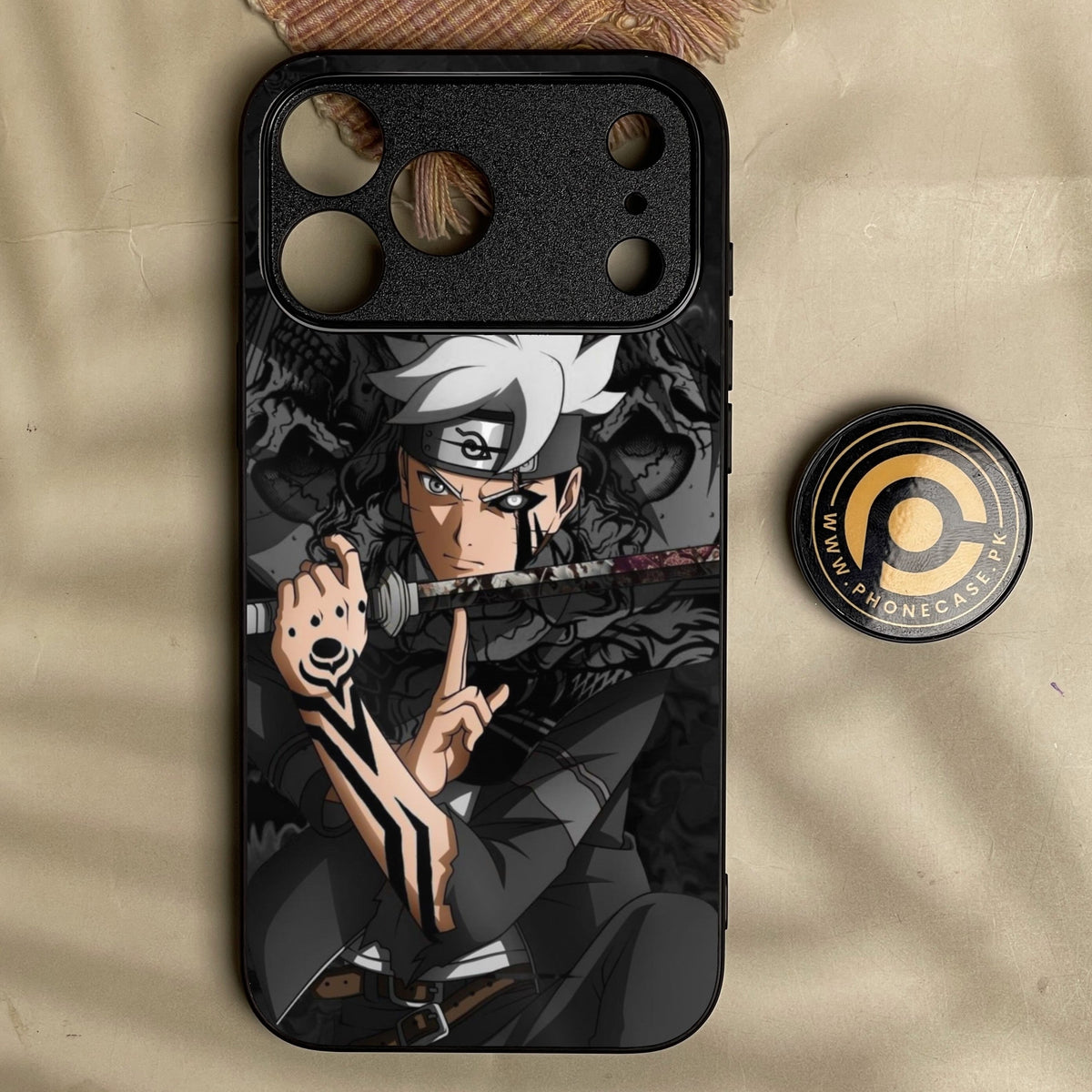 Iphone 18 Pro Max - Anime 2.0 Design 1 - Premium Metal Printed Soft Bumper Shock Proof Case