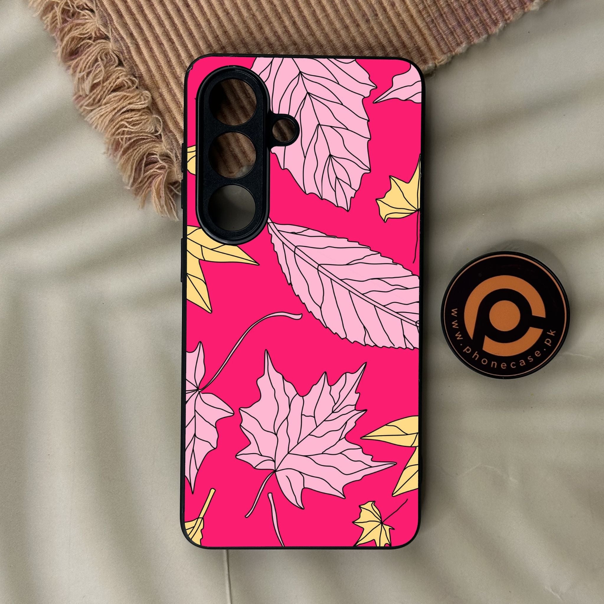 Galaxy S26 - Floral Series Design 6 - Premium Metal Printed Soft Bumper Shock Proof Case