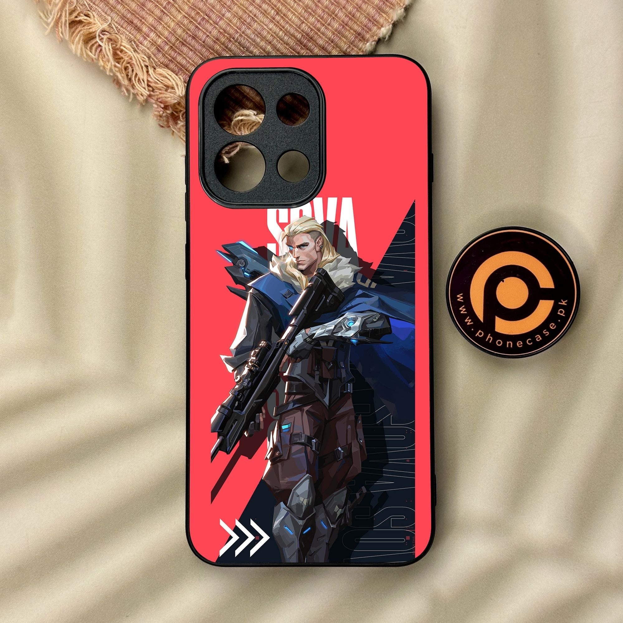 OnePlus 13s - Battle-Ready Design 7 - Premium Metal Printed Soft Bumper Shock Proof Case