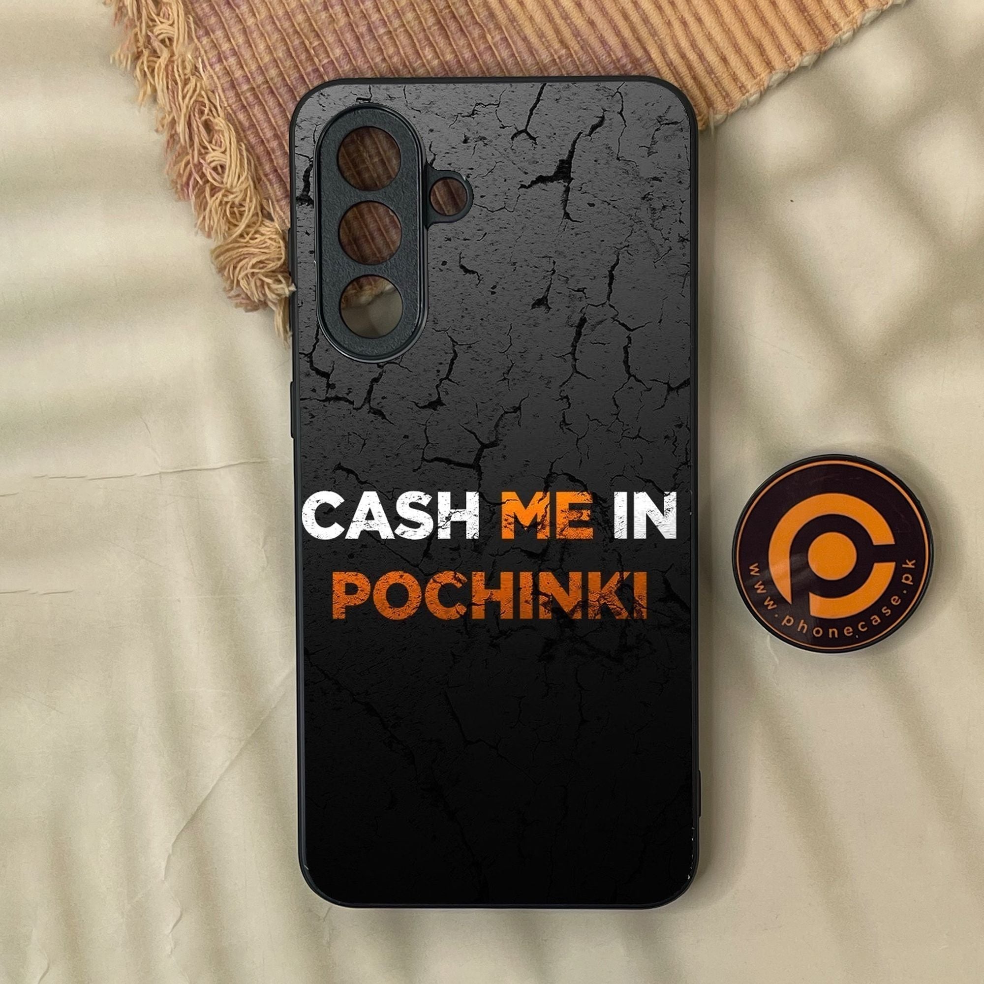Samsung Galaxy A37 - Cash Me - Premium Metal Printed Soft Bumper Shock Proof Case