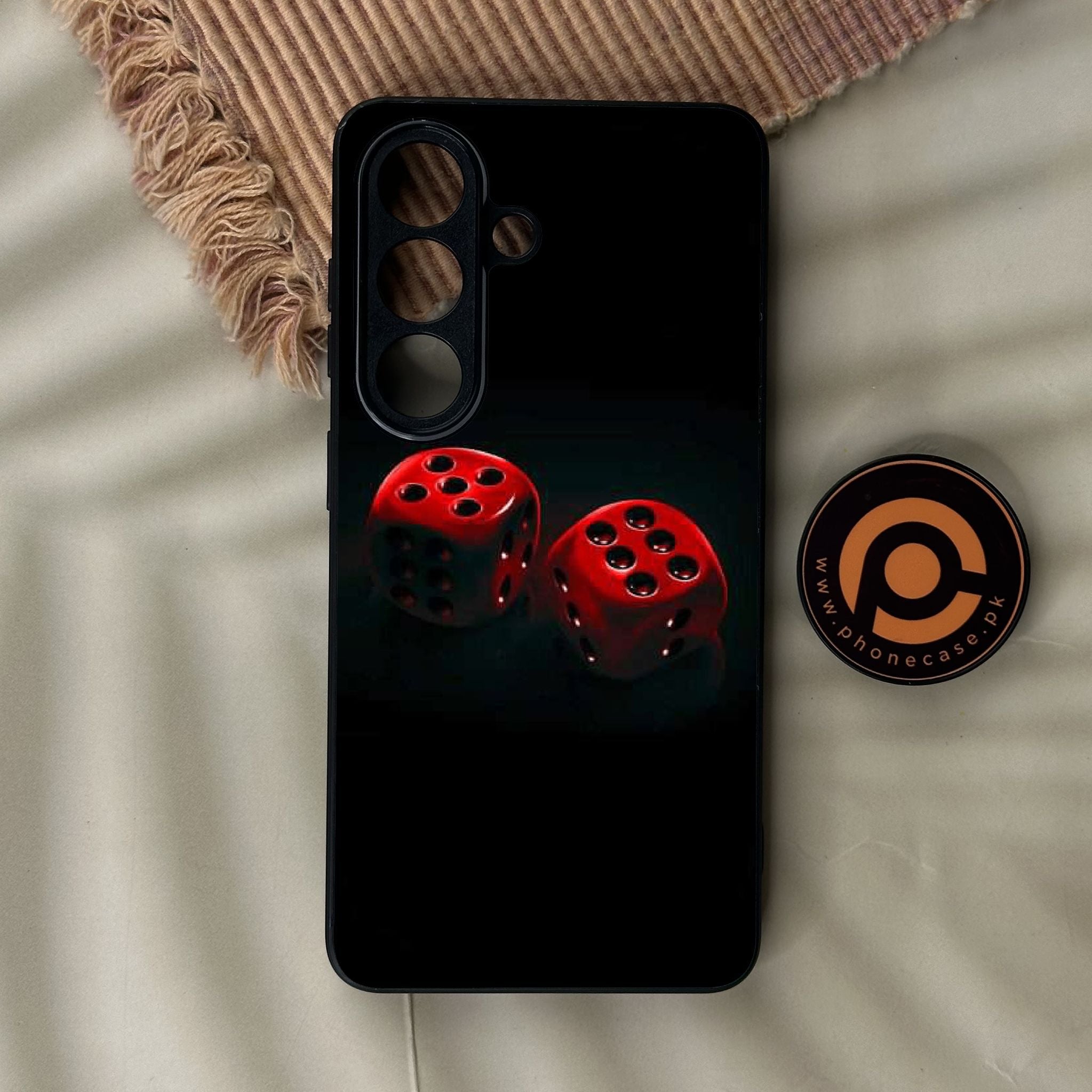 Galaxy S26 - Black Art Design 3 - Premium Metal Printed Soft Bumper Shock Proof Case