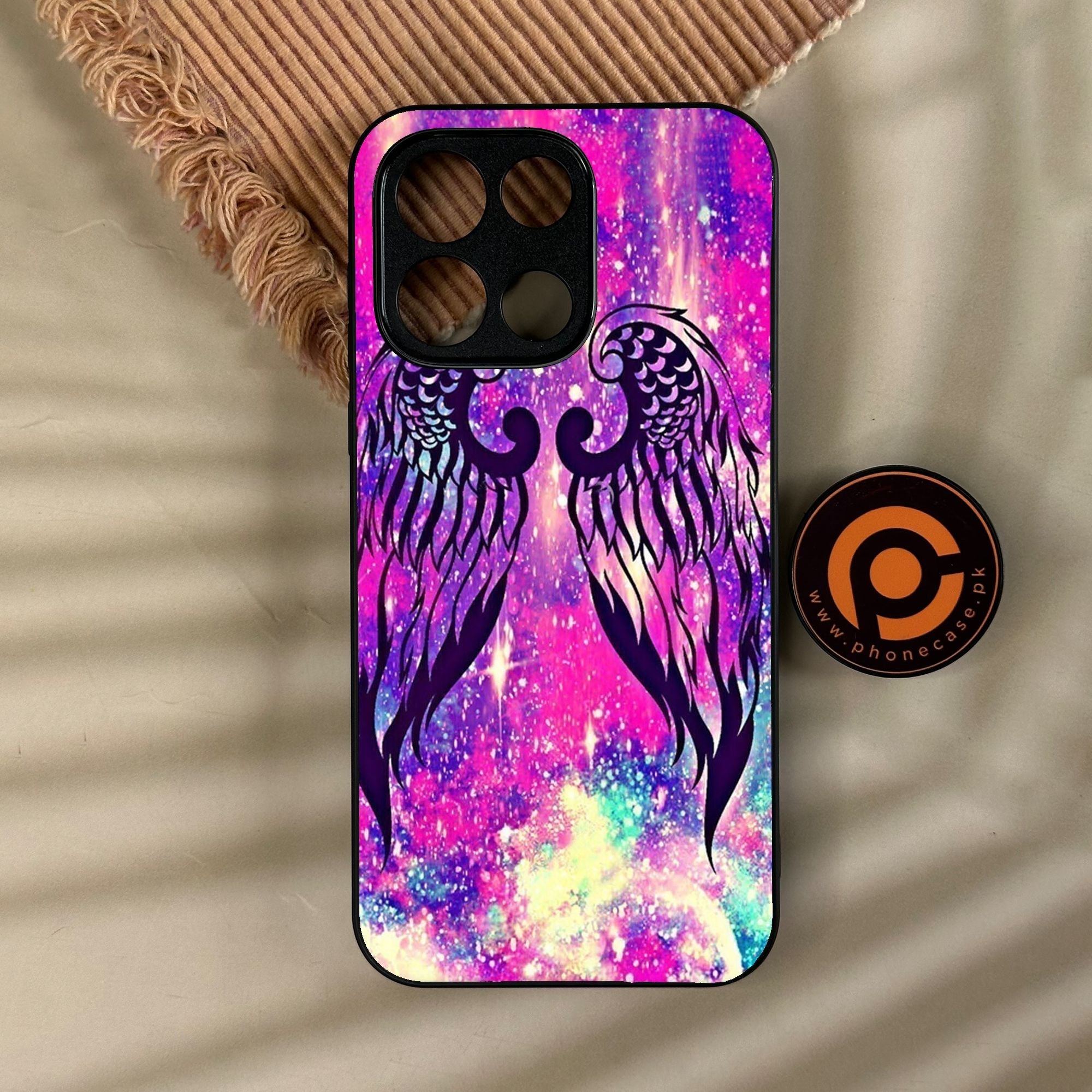 OnePlus Turbo 6 - Angel Wings Design 9 - Premium Metal Printed Soft Bumper Shock Proof Case