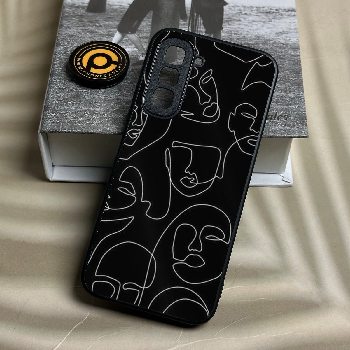 Infinix Hot 70 - Girls Design 4 - Premium Metal Printed Soft Bumper Shock Proof Case