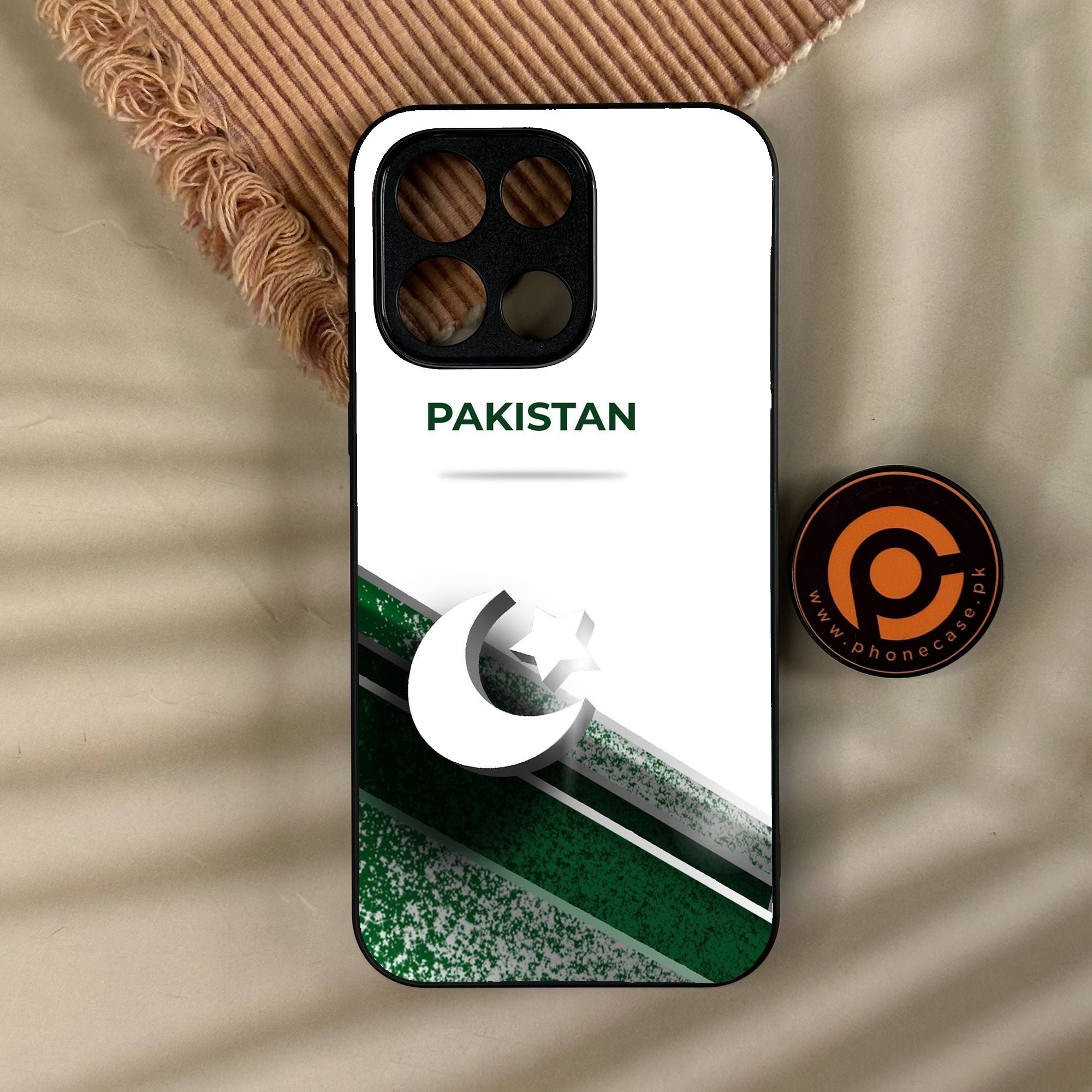 OnePlus Turbo 6 - Pakistani Flag Design 10 - Premium Metal Printed Soft Bumper Shock Proof Case