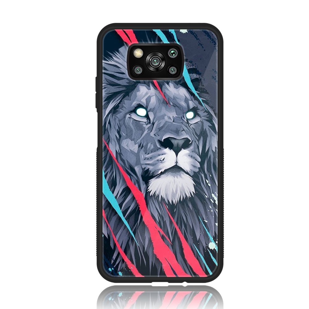 Xiaomi Poco X3 - Cartoon Series - Premium Printed Glass soft Bumper shock Proof Case