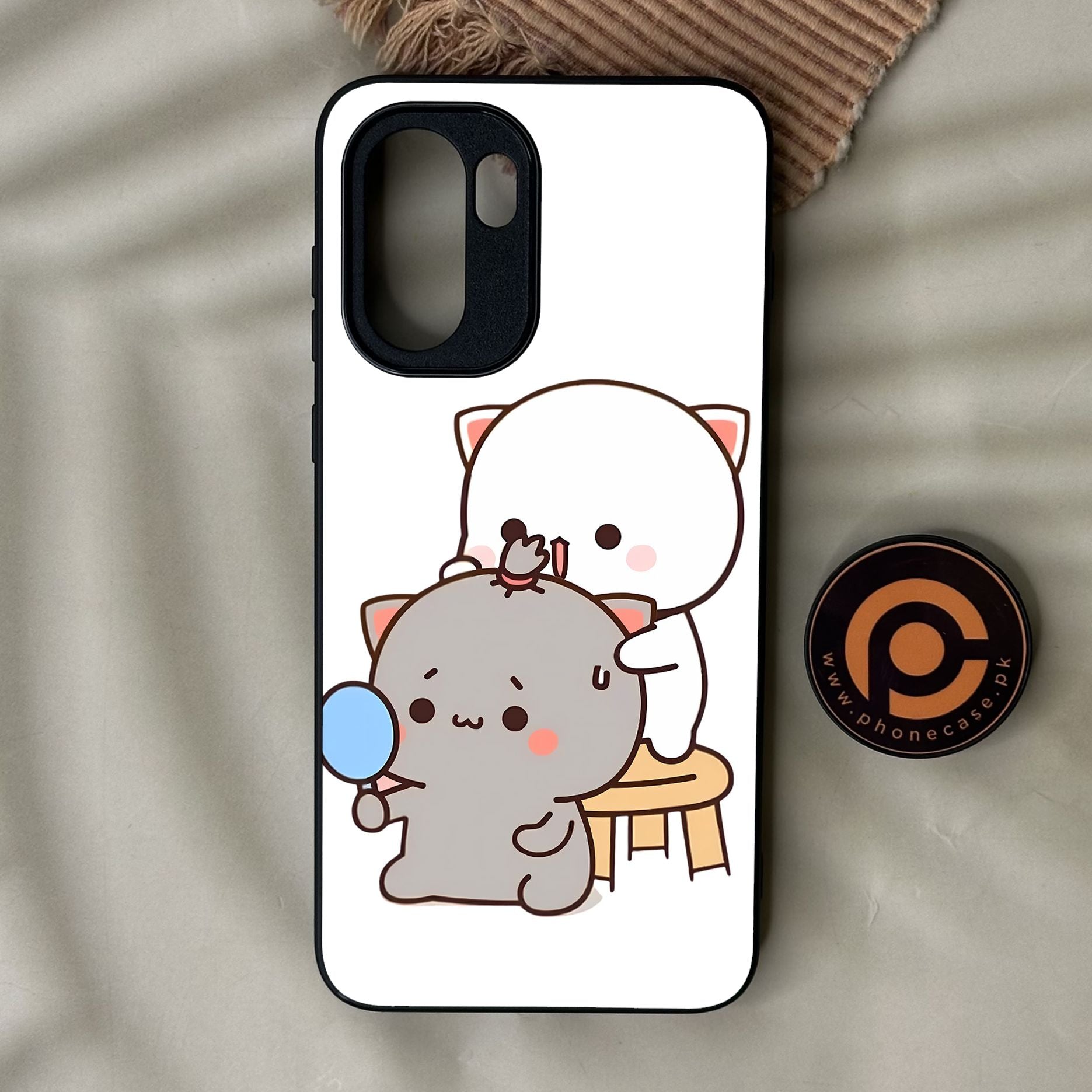 OnePlus 15R - Cute Bubu Dudu Design 7 - Premium Metal Printed Soft Bumper Shock Proof Case