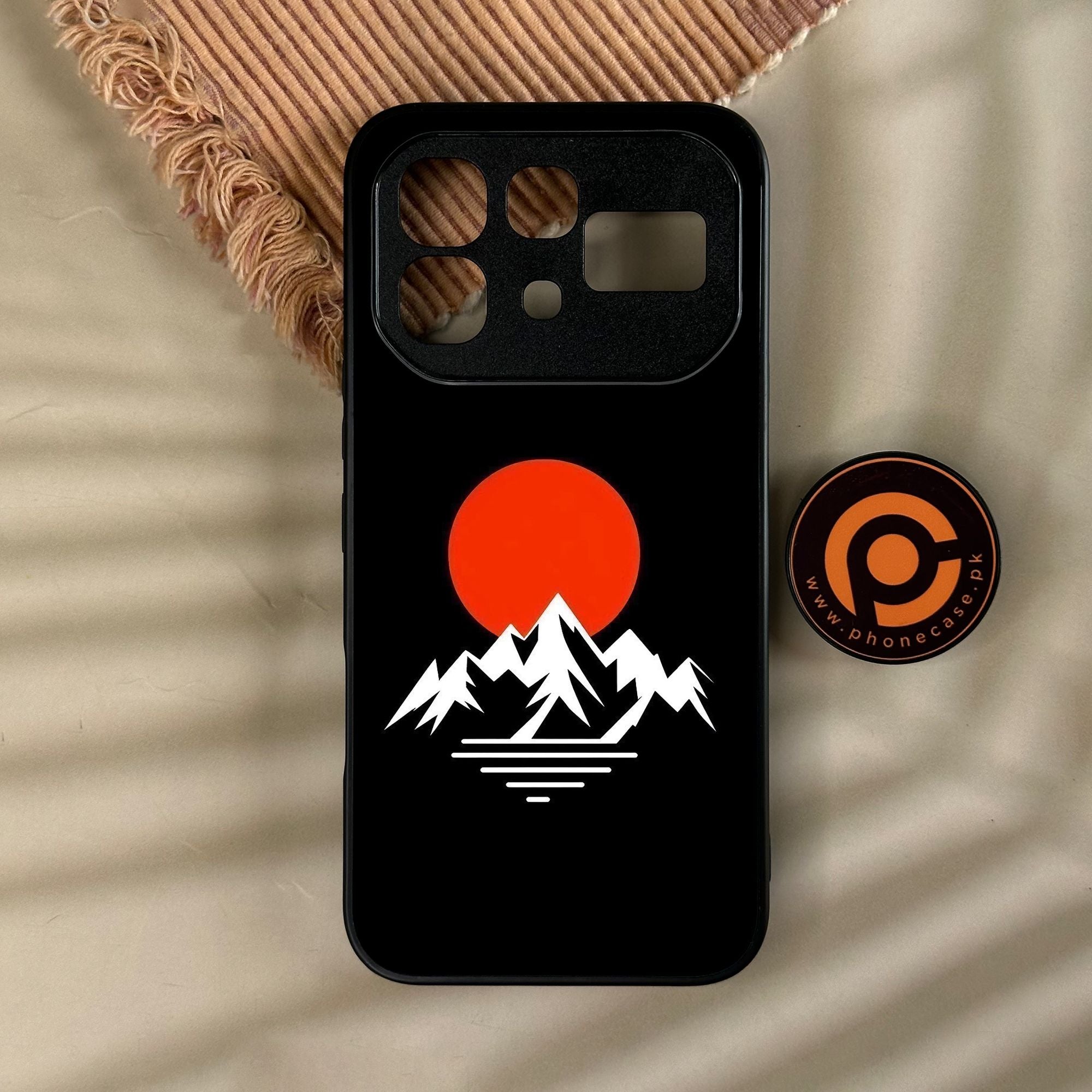 Infinix Note 60 Pro - Minimalistic Design 2 - Premium Metal Printed Soft Bumper Shock Proof Case