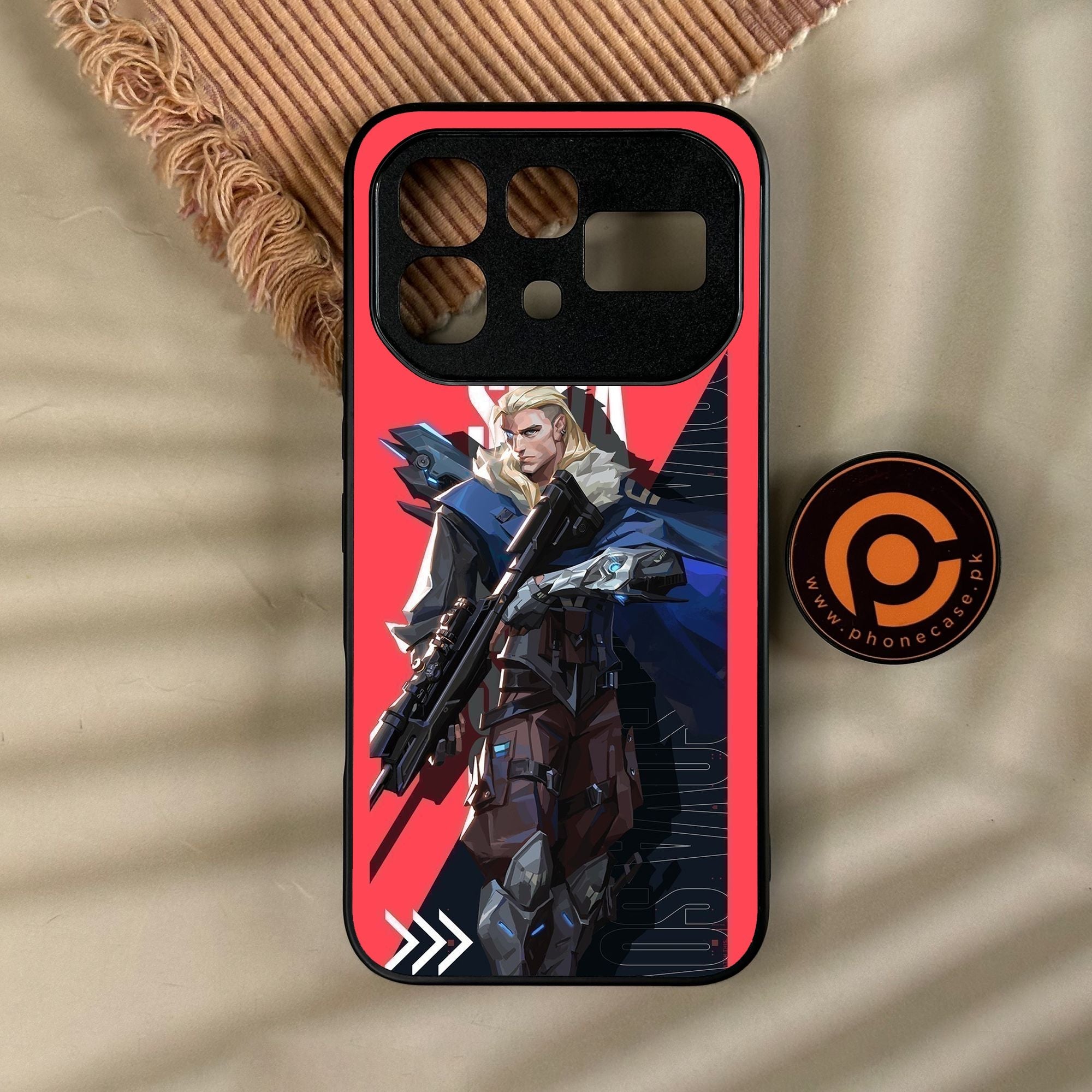Infinix Note 60 - Battle-Ready Design 7 - Premium Metal Printed Soft Bumper Shock Proof Case