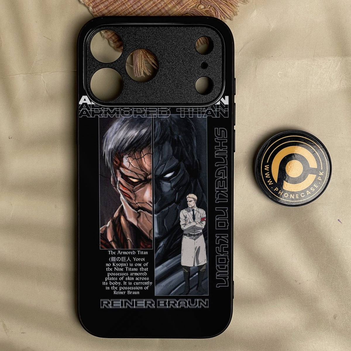 Iphone 18 Pro - Battlefront Design 9 - Premium Metal Printed Soft Bumper Shock Proof Case