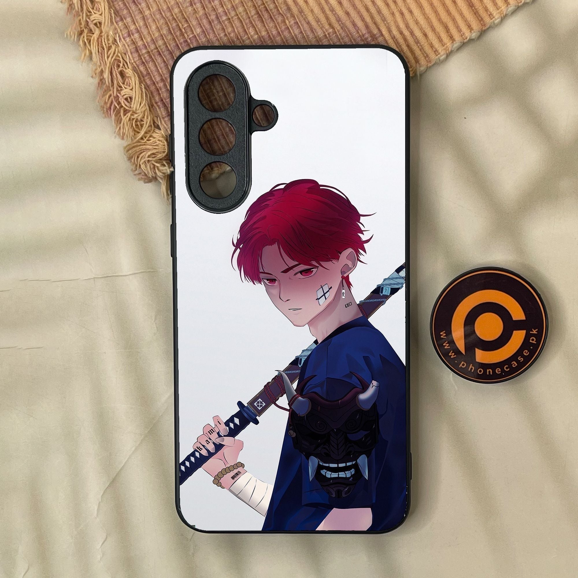 Samsung Galaxy A57 - Anime Series Design 8 - Premium Metal Printed Soft Bumper Shock Proof Case