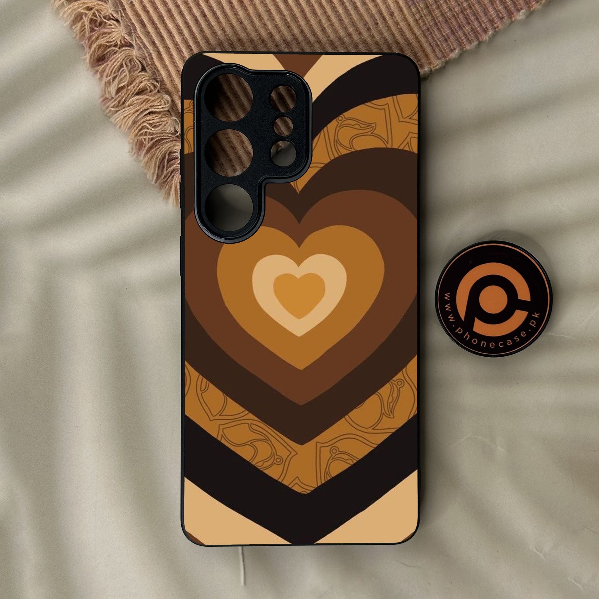 Galaxy S26 Ultra - Heart 2.0 Design 5 - Premium Metal Printed Soft Bumper Shock Proof Case