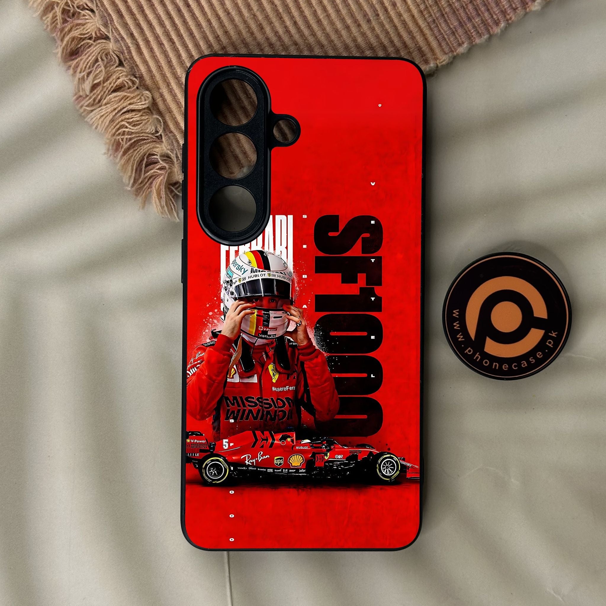 Galaxy S26 - Formula 1 Design 8 - Premium Metal Printed Soft Bumper Shock Proof Case