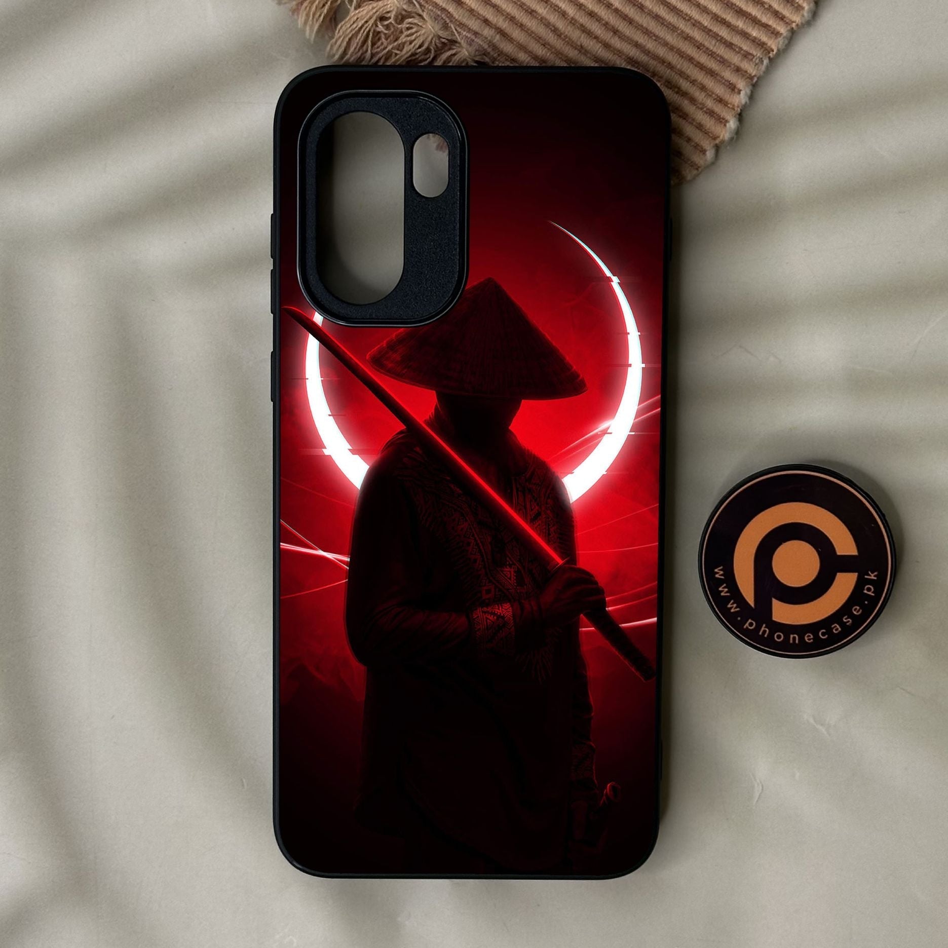 OnePlus Ace 6 - Ninja Design 7 - Premium Metal Printed Soft Bumper Shock Proof Case