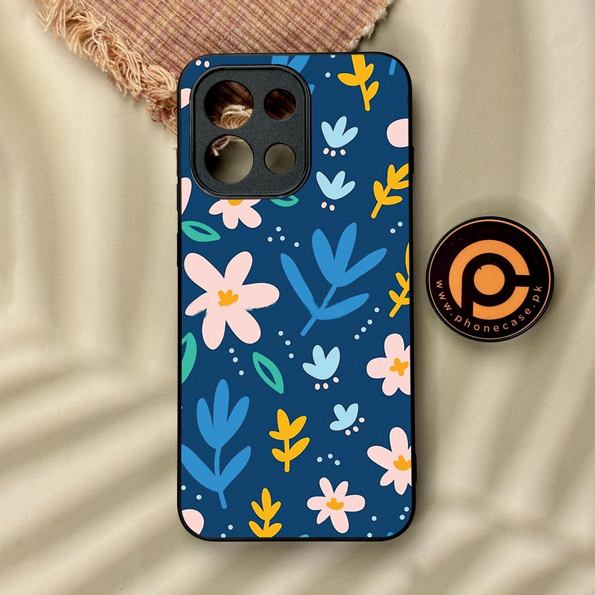 OnePlus 13s - Colorful Flowers - Premium Metal Printed Soft Bumper Shock Proof Case